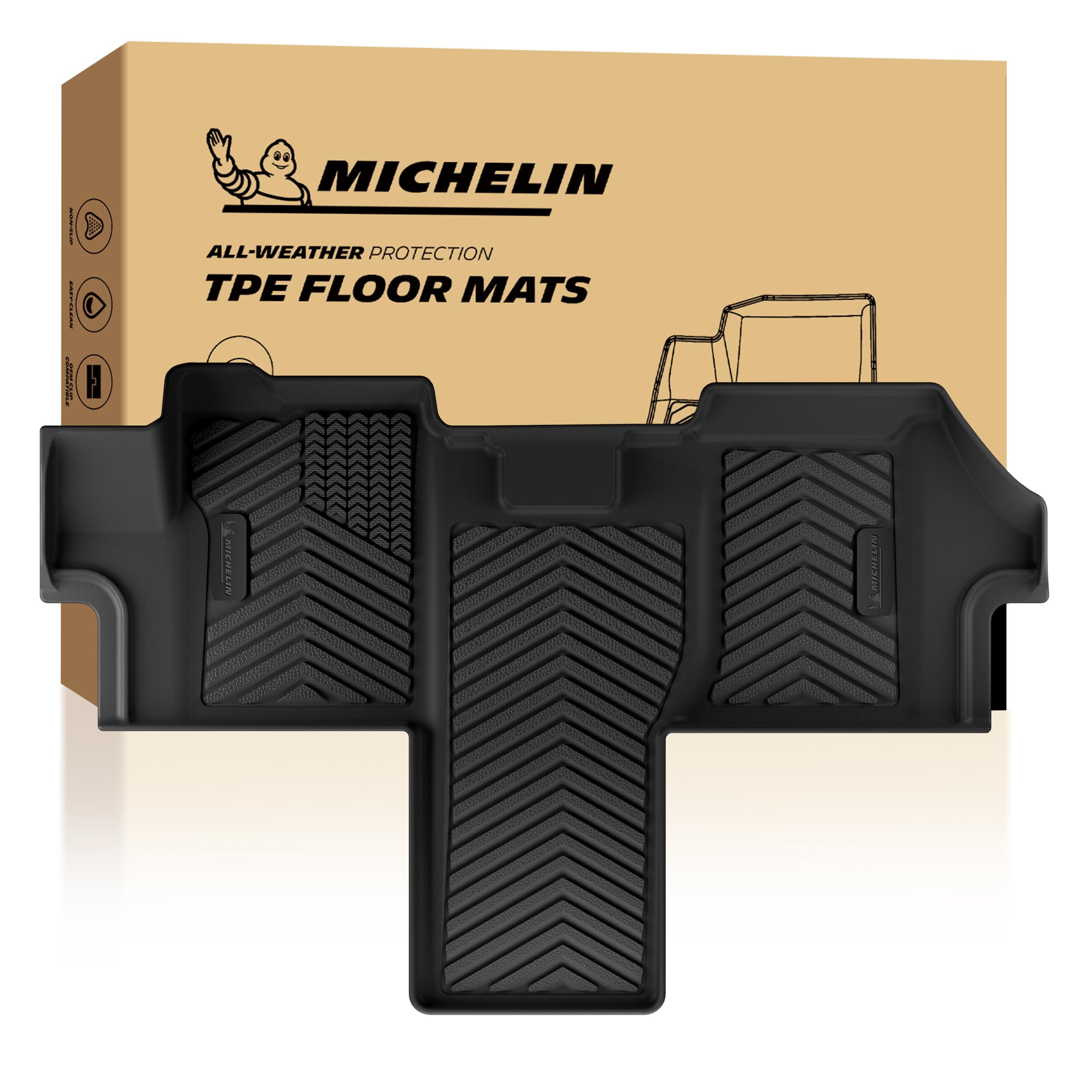Michelin Vehicle Mats for 2018-2026 Dodge Ram ProMaster 1500/2500/3500