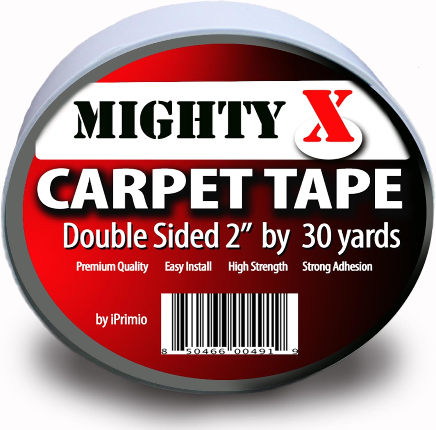 Mighty"X" Indoor Rug/Carpet Tape Double Sided 30 Yards x 2 Inches - Extra Thick - Heavy Duty by iPrimio : Everything Else