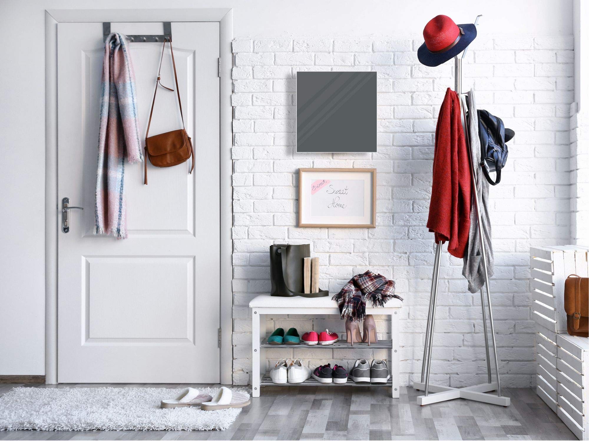 Concept Crystal Key Cabinet Storage Box with Frameless Glass White Board K18B Series of Colors