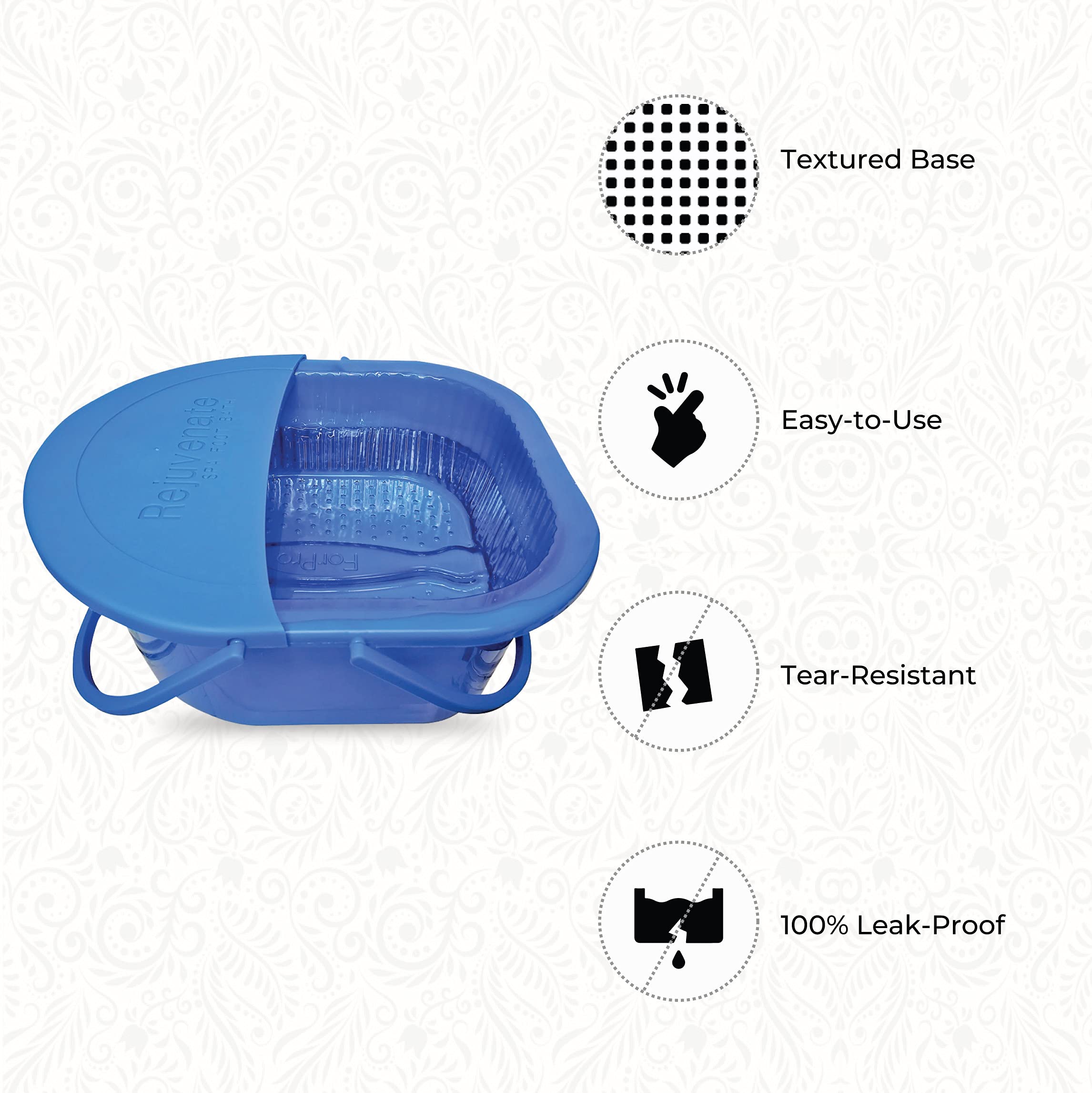 Rejuvenate Spa Foot Bath Replacement Liners, Thick Disposable Pedicure