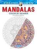Creative Haven Mandalas Color by Number Coloring Book (Adult Coloring Books: Mandalas)