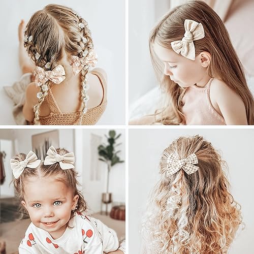 Miniatura 7 de Paquete de 24 pinzas para el cabello para bebés y niñas en pares