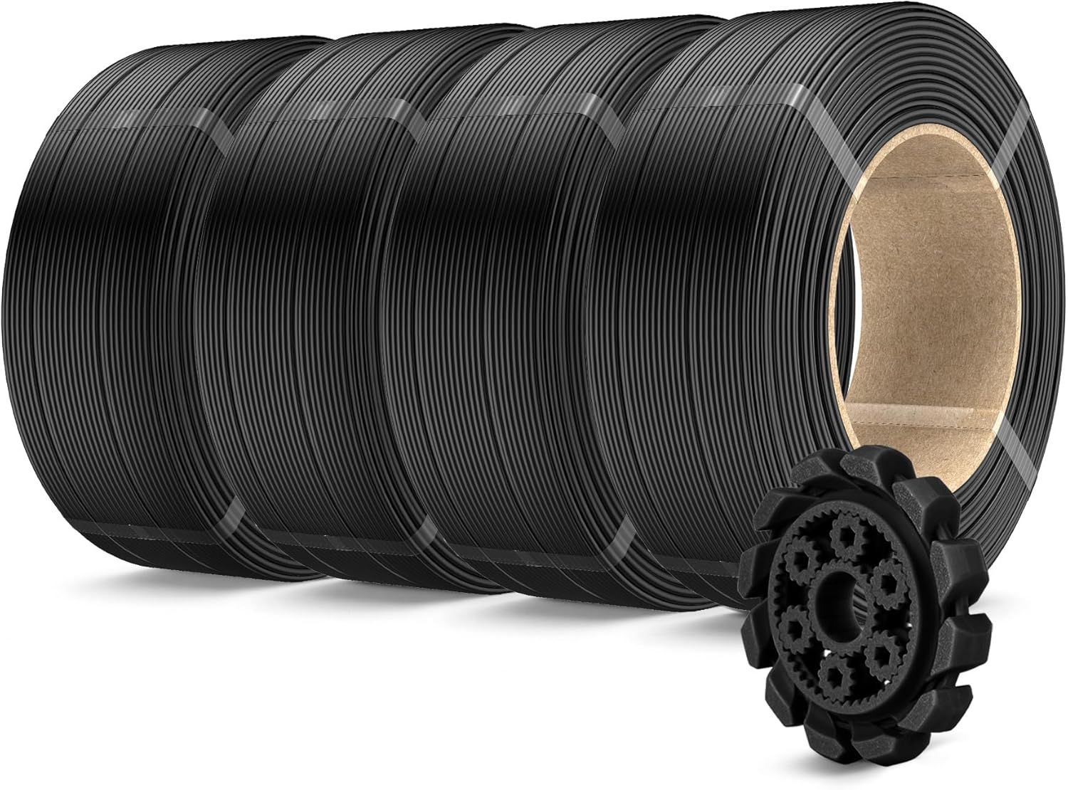 SUNLU PLA+ 0.5kg filament refill 1.75mm black, 500g no-spool