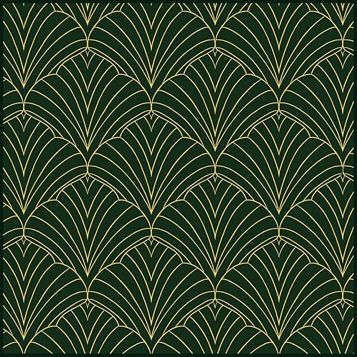 Dimoon Papel tapiz geométrico para despegar y pegar, 78.7 x 17.3 pulgadas, papel adhesivo blanco y dorado, papel tapiz en forma de abanico, curvado, Dimoon Papel tapiz geométrico para despegar y pegar, 78.7 x 17.3 pulgadas, papel adhesivo blanco y dorado, papel tapiz en forma de abanico, curvado,