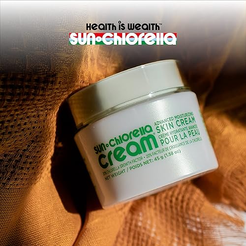 Miniatura 7 de Sun Chlorella Crema hidratante facial que aumenta la hidratación profunda, el cuidado natural de la piel ayuda a restaurar el equilibrio y reducir