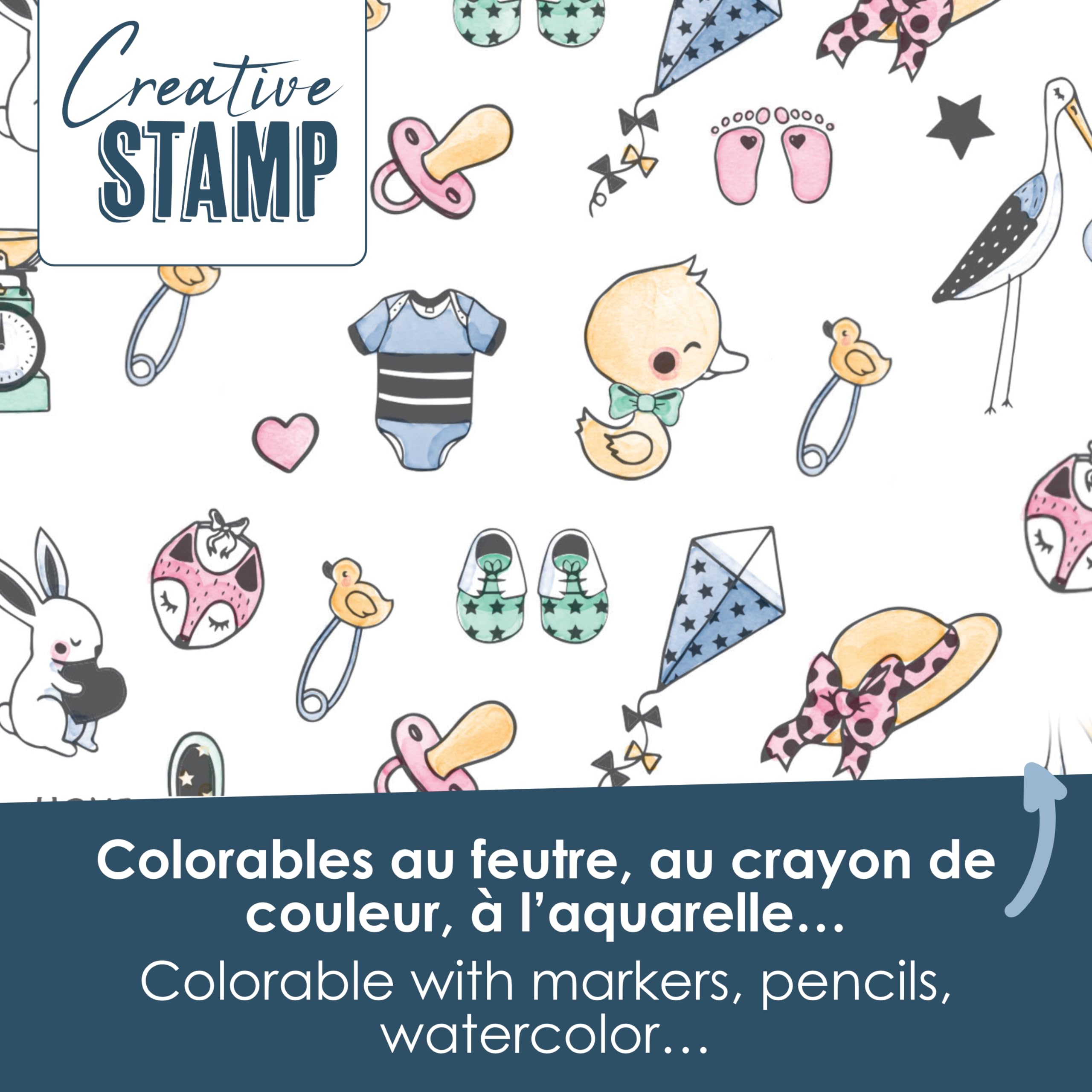 Kit De Tampons Rotterdam – 5 Motifs Monuments – Bois De Hêtre – Scrapbooking, Cartes, Déco – Cadeau Durable