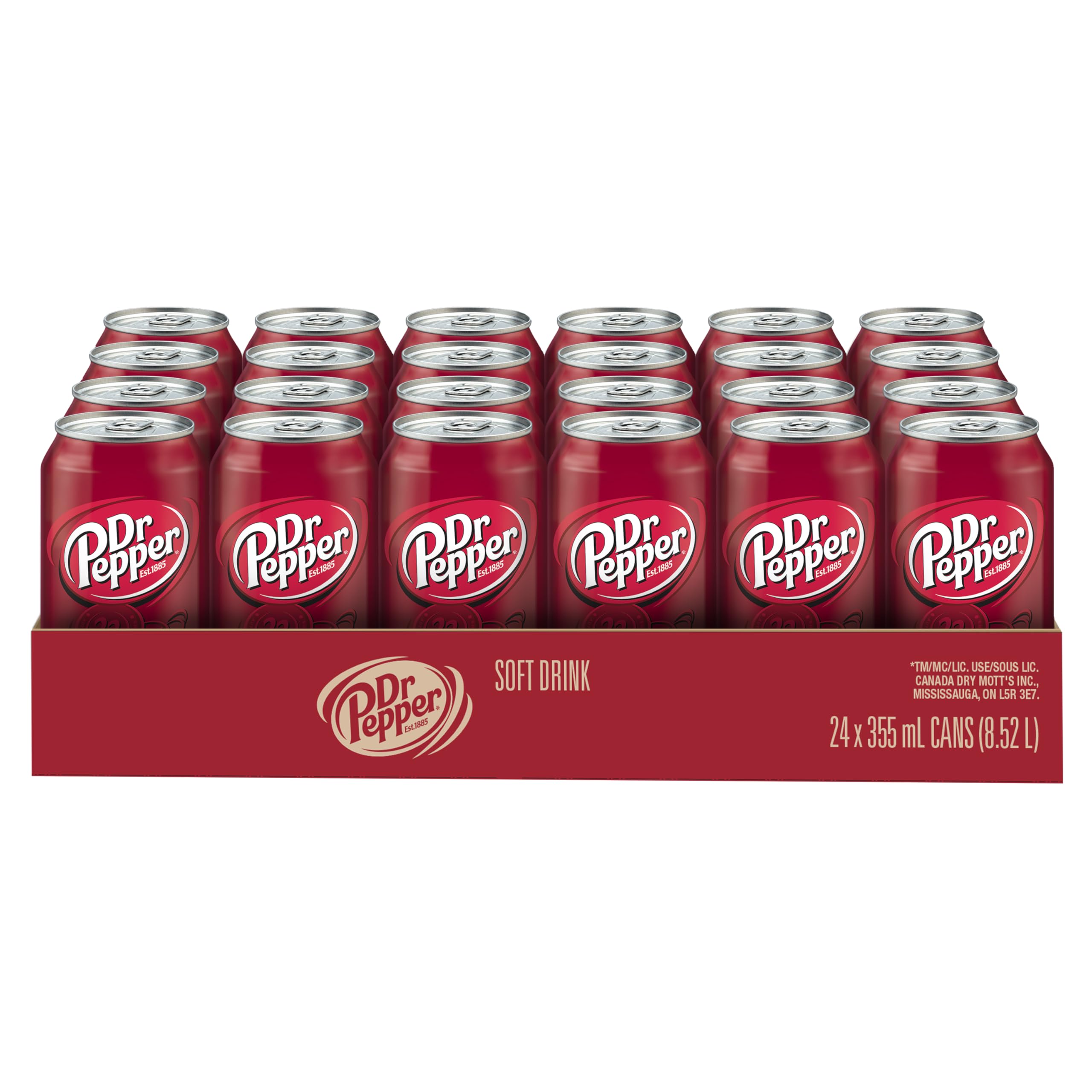 1977年16週製造物 Dr Pepper 250mlディスプレイ缶 未開封 Dr. Pepper