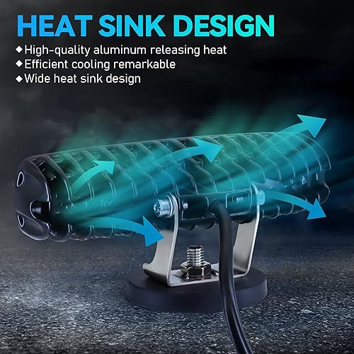 Miniatura 5 de Luces LED para carretilla elevadora, paquete de 2 luces de advertencia de almacén, luces de seguridad para camiones, luces de advertencia de zona