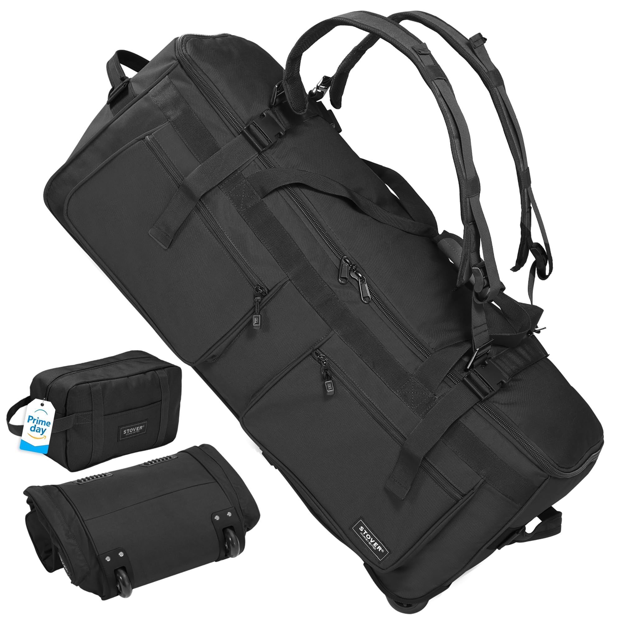 STOVER 100L U-Zip Rolling Duffel