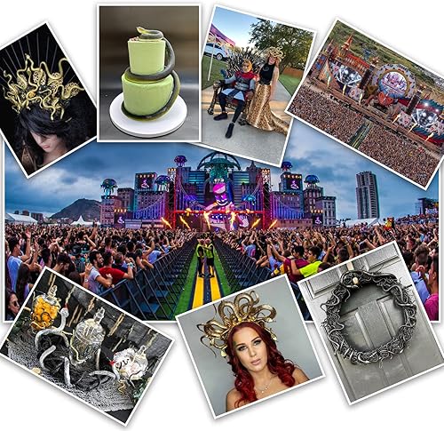 Miniatura 2 de Wirrabilla Serpiente de goma grande de 53 pulgadas súper realista serpiente falsa que se ve tan real juguete de serpiente grueso y duradero ideal