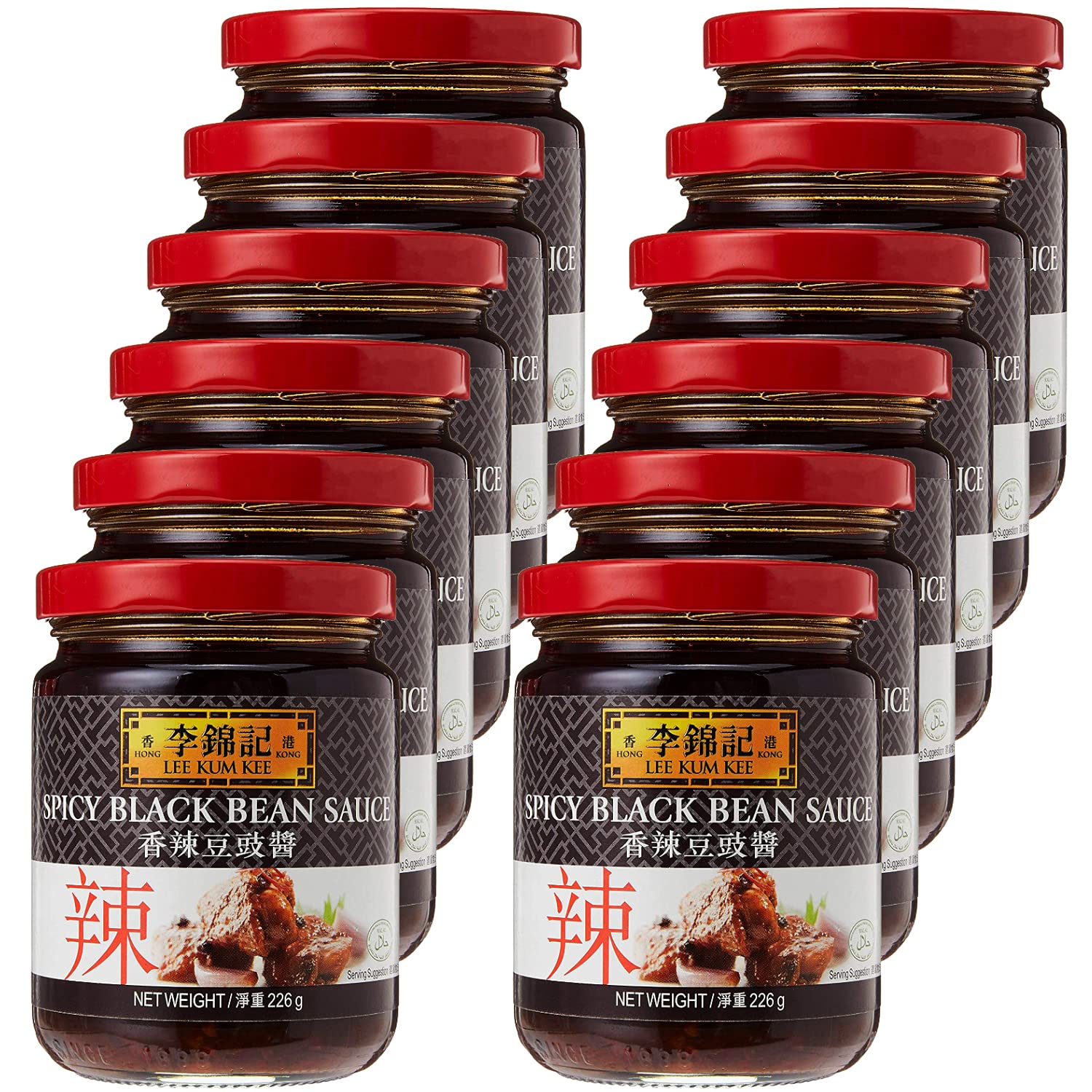 Lee Kum Kee Spicy Black Bean Sauce, 7.97 oz ℮ 226 g, 12 Pack (B08JD6MCSW) Amazon Price History, Amazon Price Tracker
