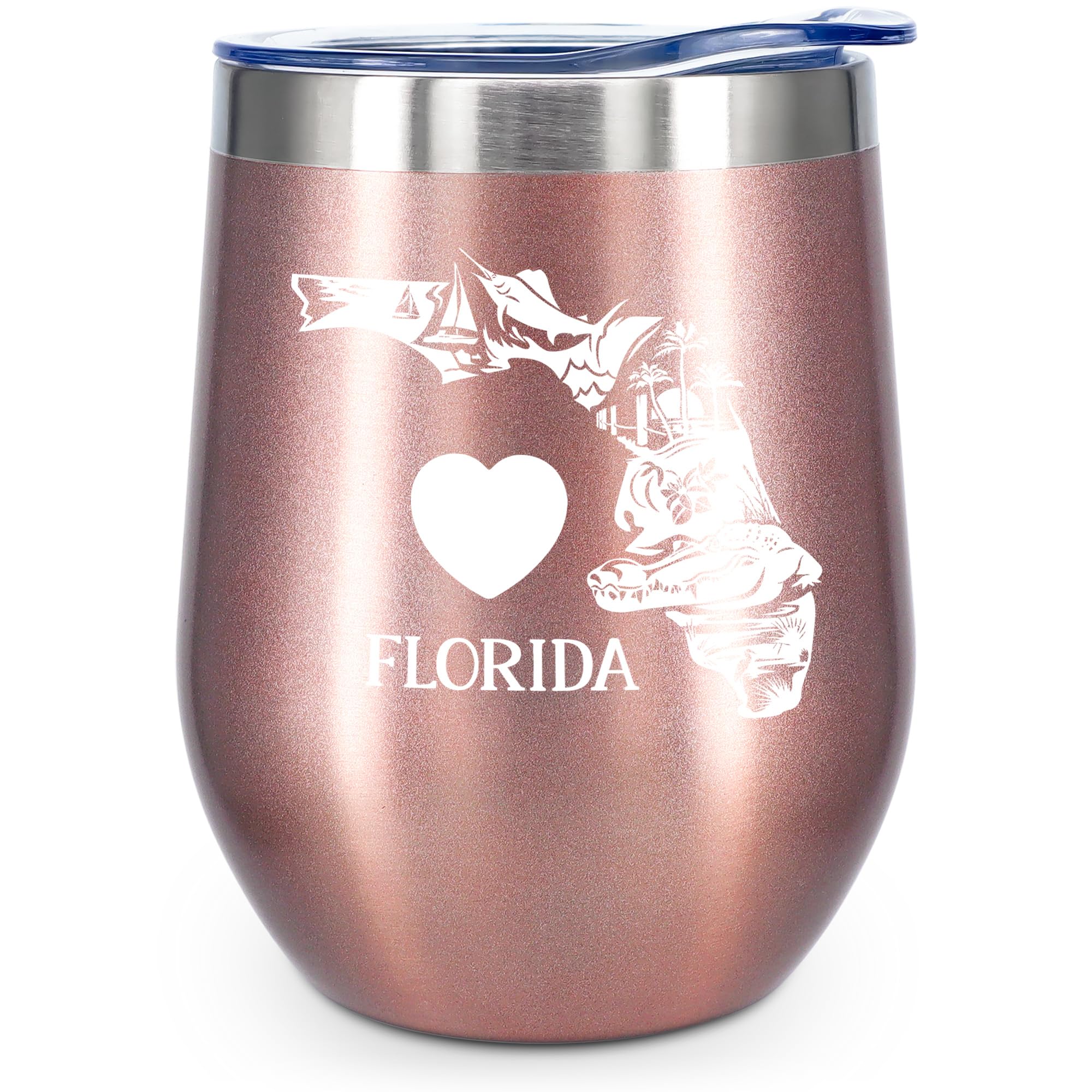Love Florida - Tasse Isotherme En Acier Inoxydable Avec