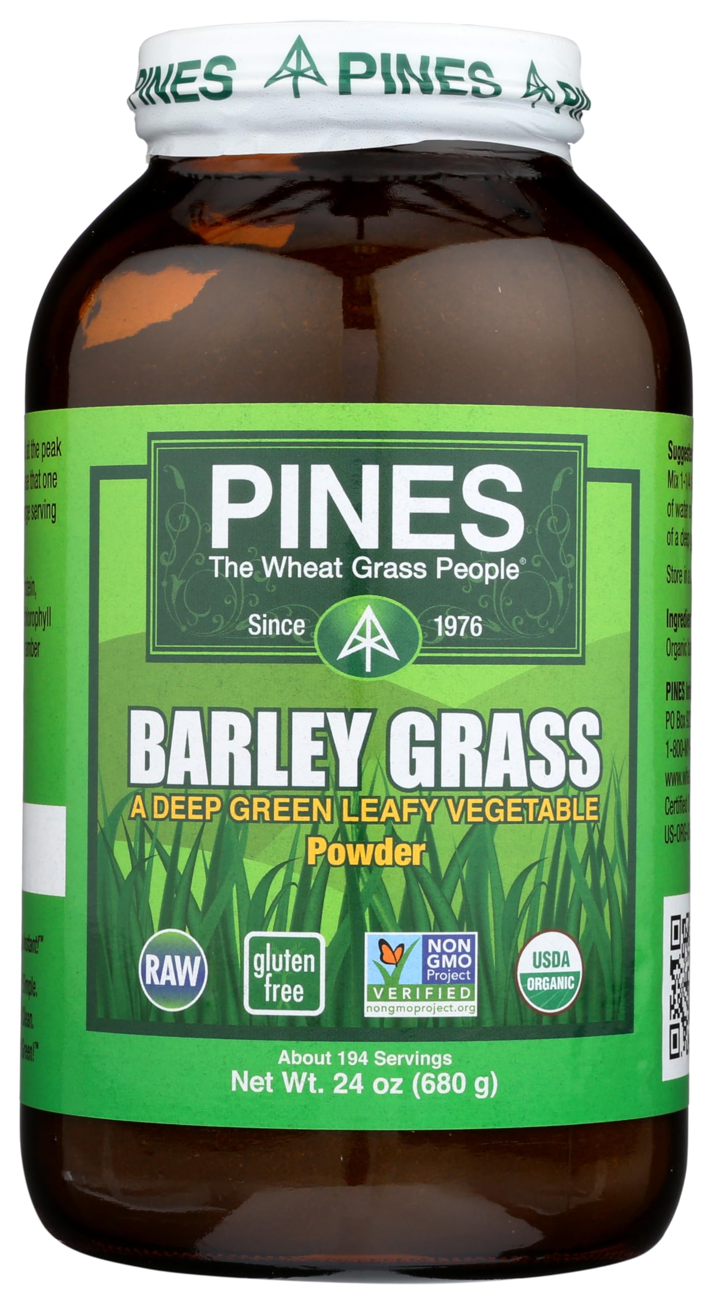 Barley Grass Powder, 24 oz.