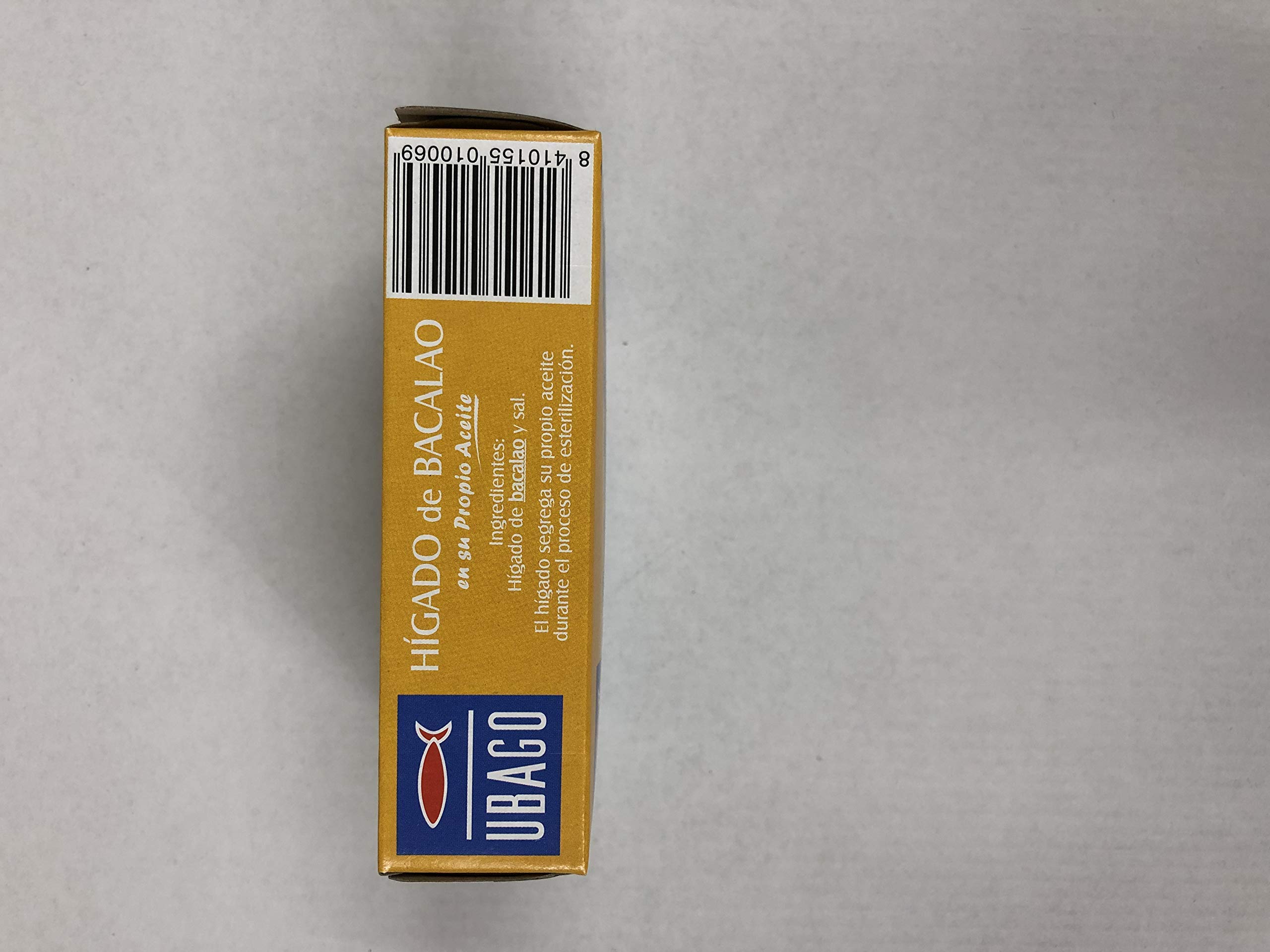UBAGO GERÄUCHERTER Dorschleber Dose 12X115G