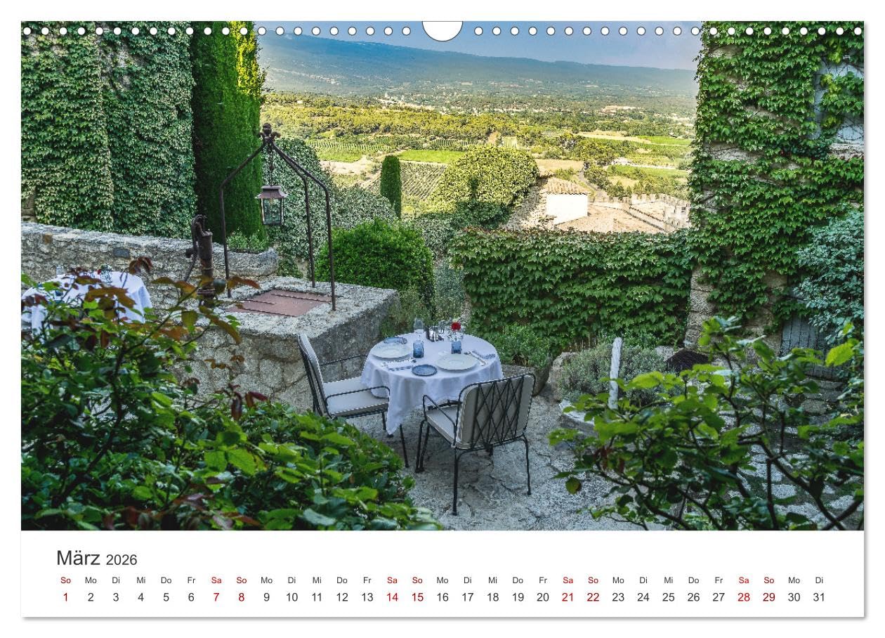 Impressionen der Provence (Wandkalender 2026 DIN A3 quer), CALVENDO Monatskalender: Ein Spaziergang durch die Farben der Provence