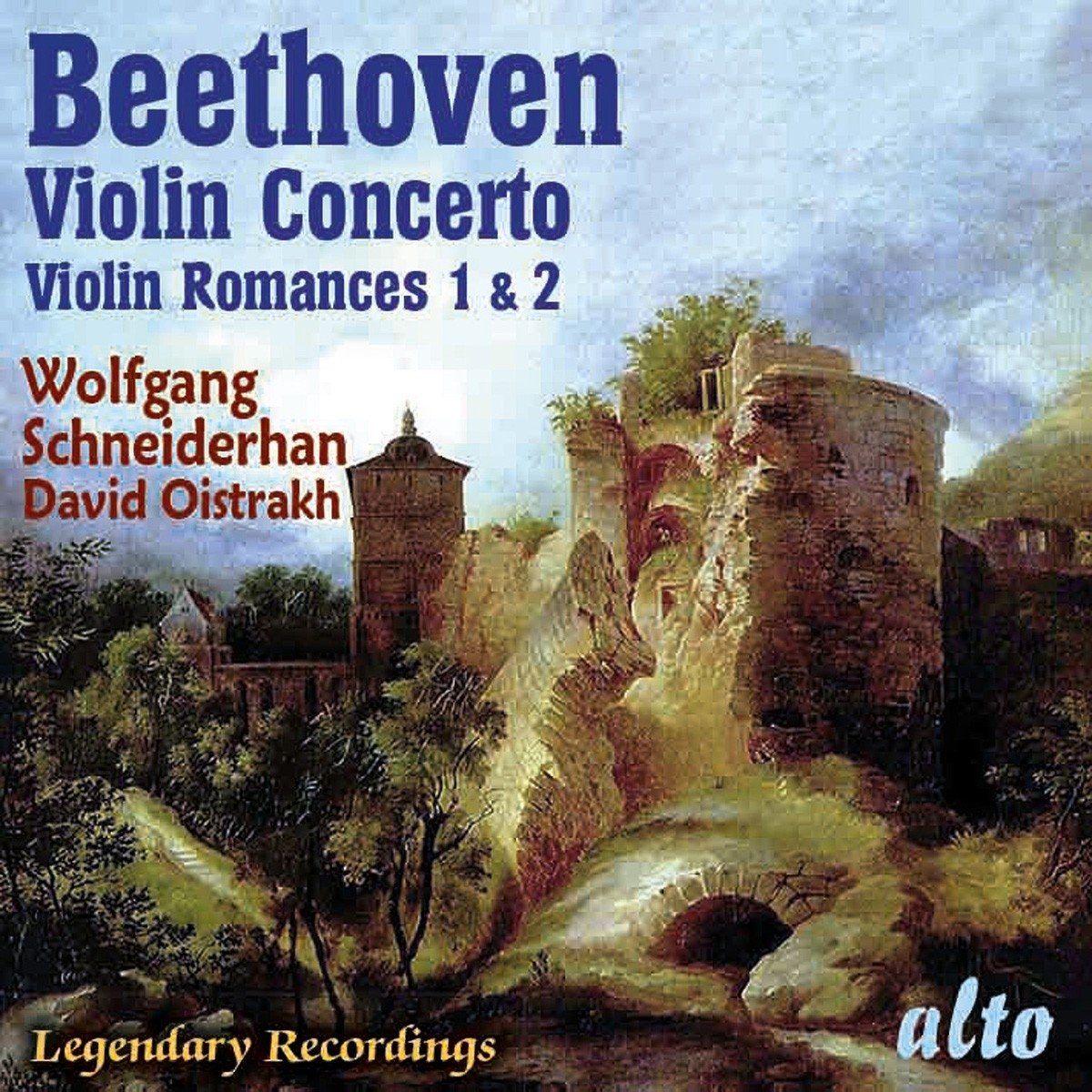 Wolfgang Schneiderhahn / D.oistrakh Beethoven Violin Concerto / Two Romances For