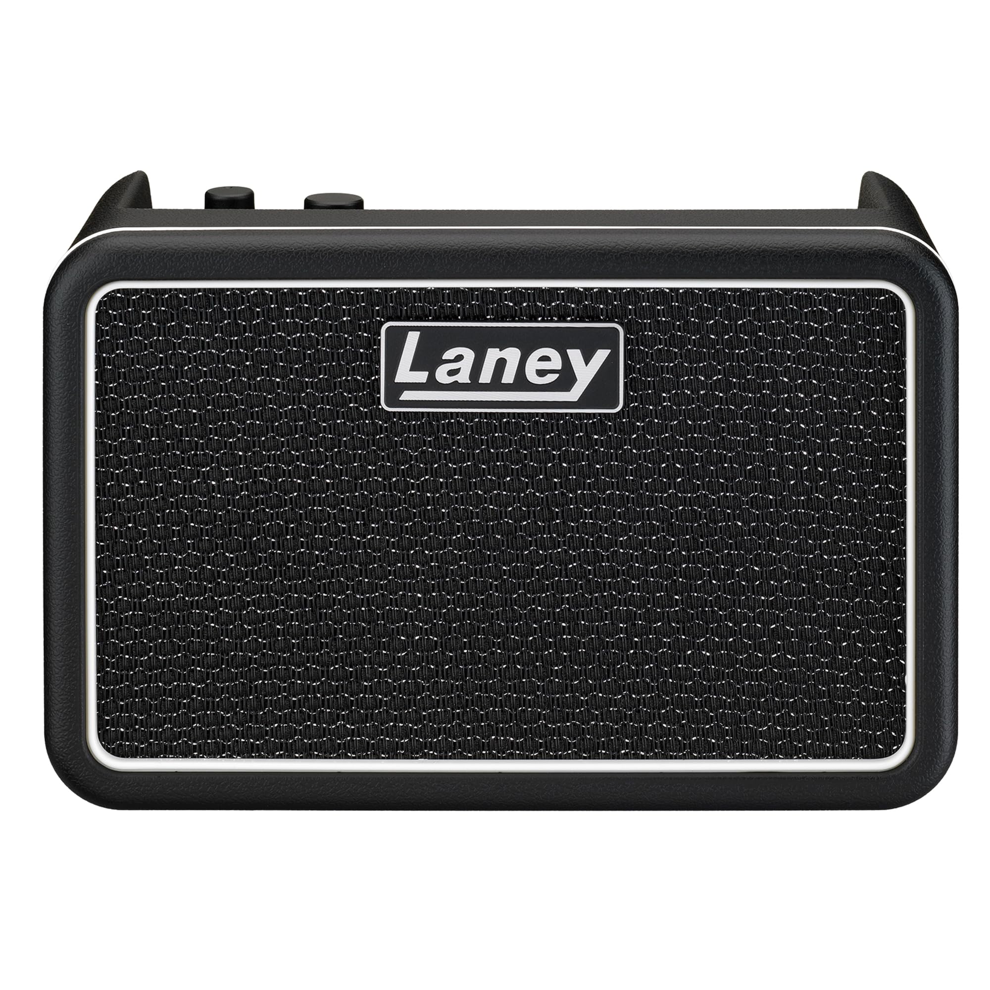Laney PRISM MINI Tragbarer Smart-Gitarrenverstärker, App-gesteuerter Übungsverstärker mit 100 Presets, 17 Amp-Modellen, 32 Effekten, integriertem Tuner, Drum Machine, 14 Stunden Akkulaufzeit – Schwarz