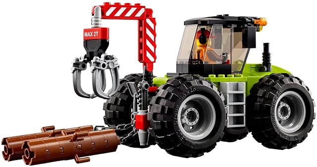 Lego 60181 City Great Vehicles Tractor Forestal