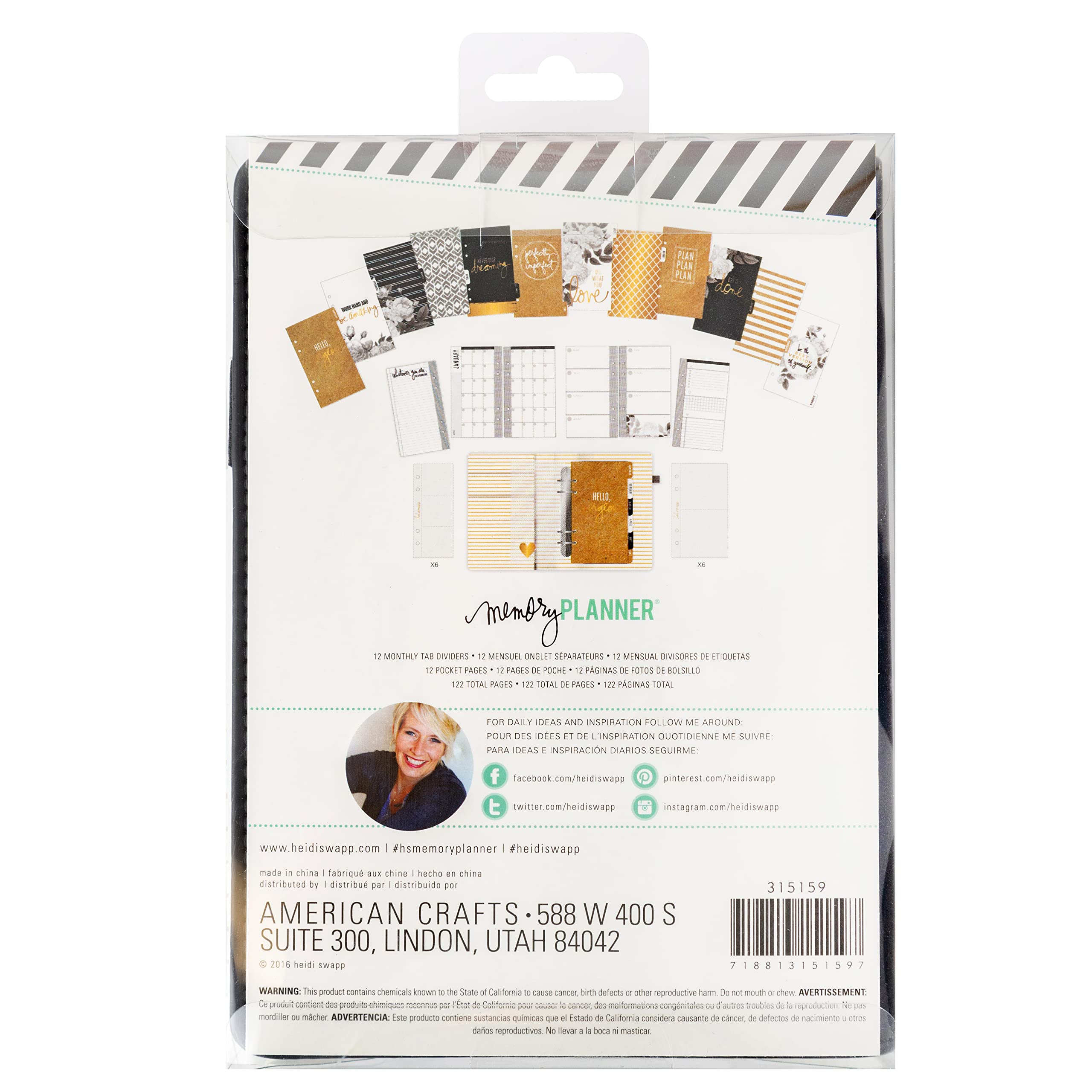 American Crafts Heidi Swapp Memory Planner Icon Stickers - 129 Piece Pack For Journaling & Planning - View #9