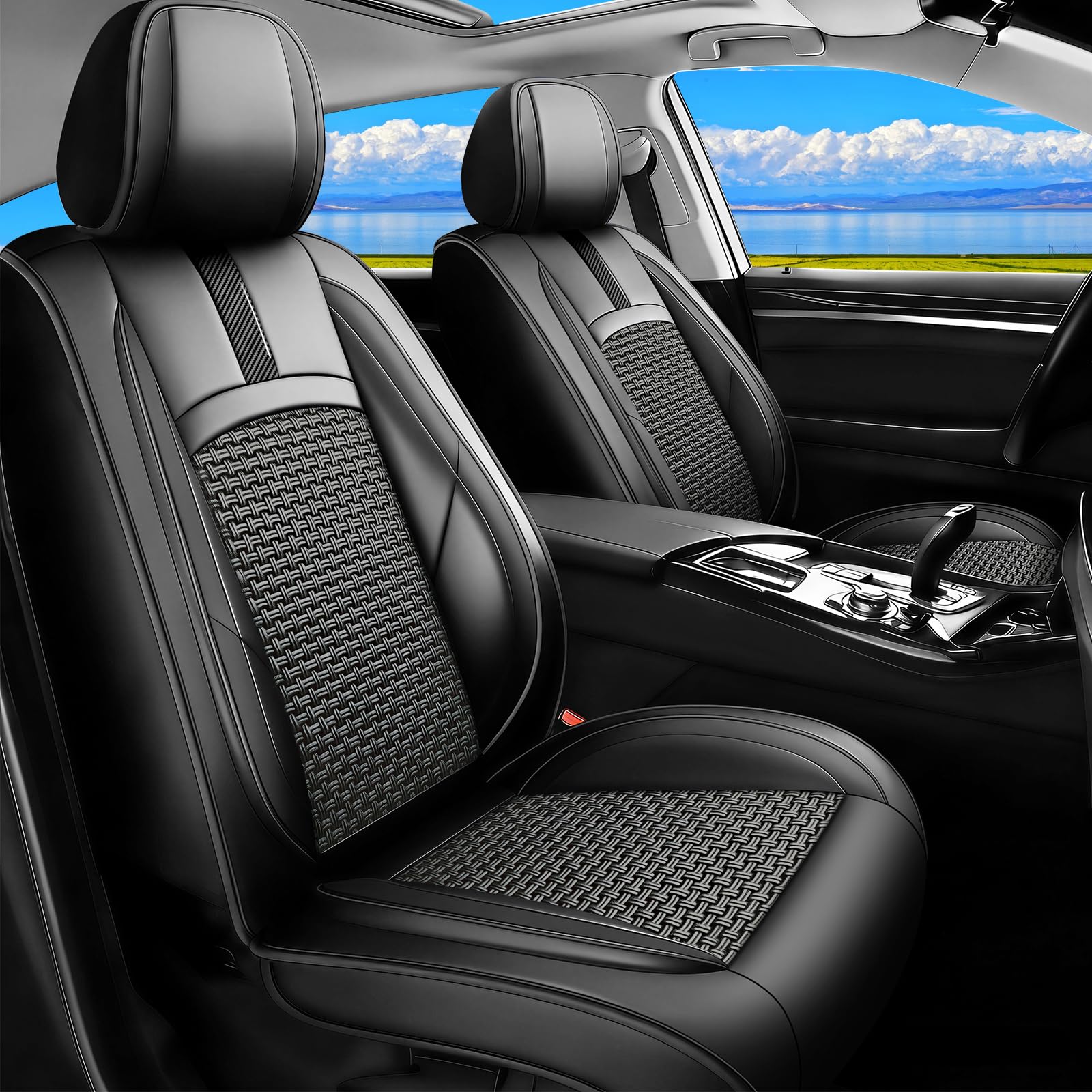 Fit Forester Car Seat Covers for Subaru Forester 2007-2026 Full Set