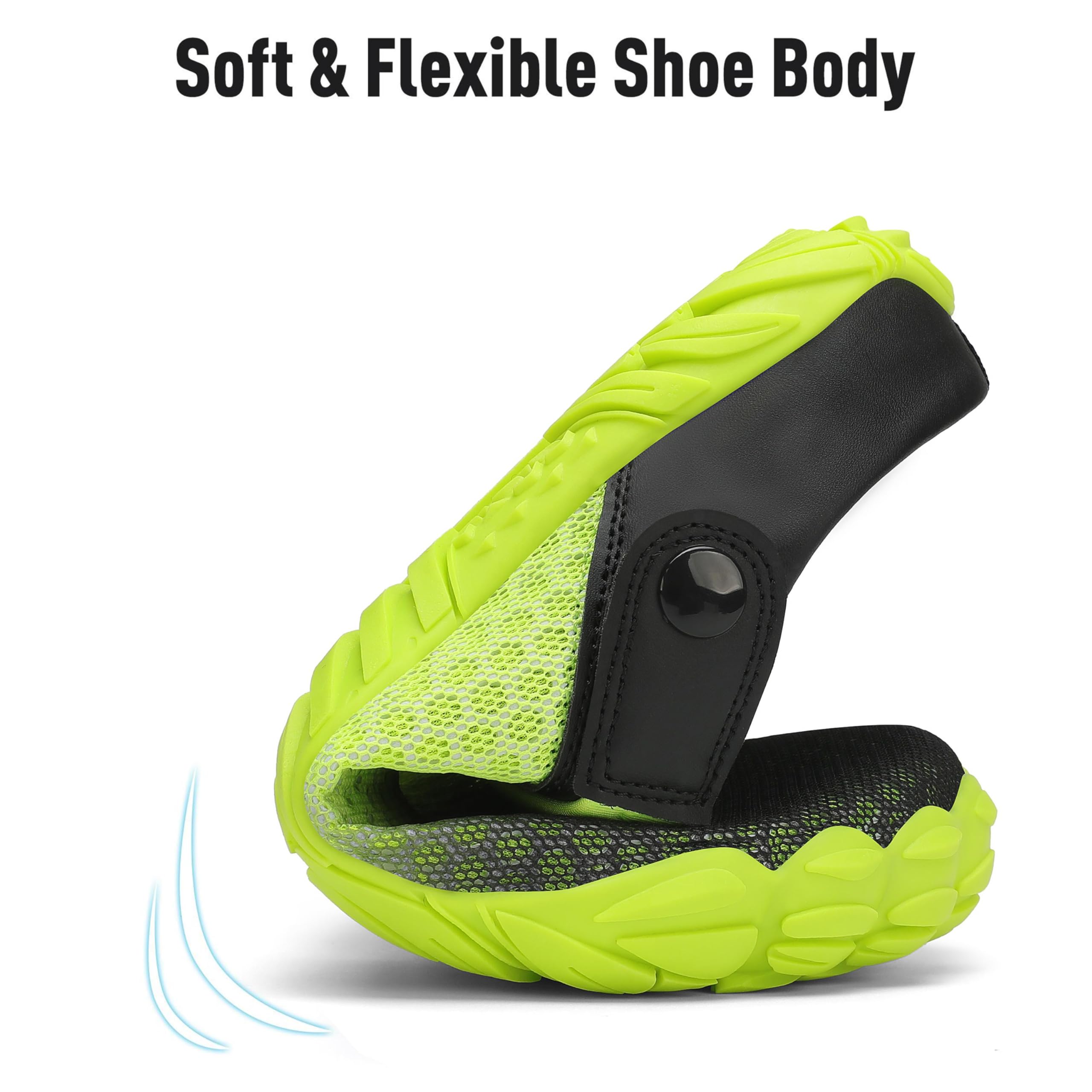 SAGUARO Lato unisex oddychające chodaki, płaskie kapcie z siateczki, pantofle, muffinki, do aktywności na świeżym powietrzu, buty plażowe, antypoślizgowe sandały, 43.5 EU
