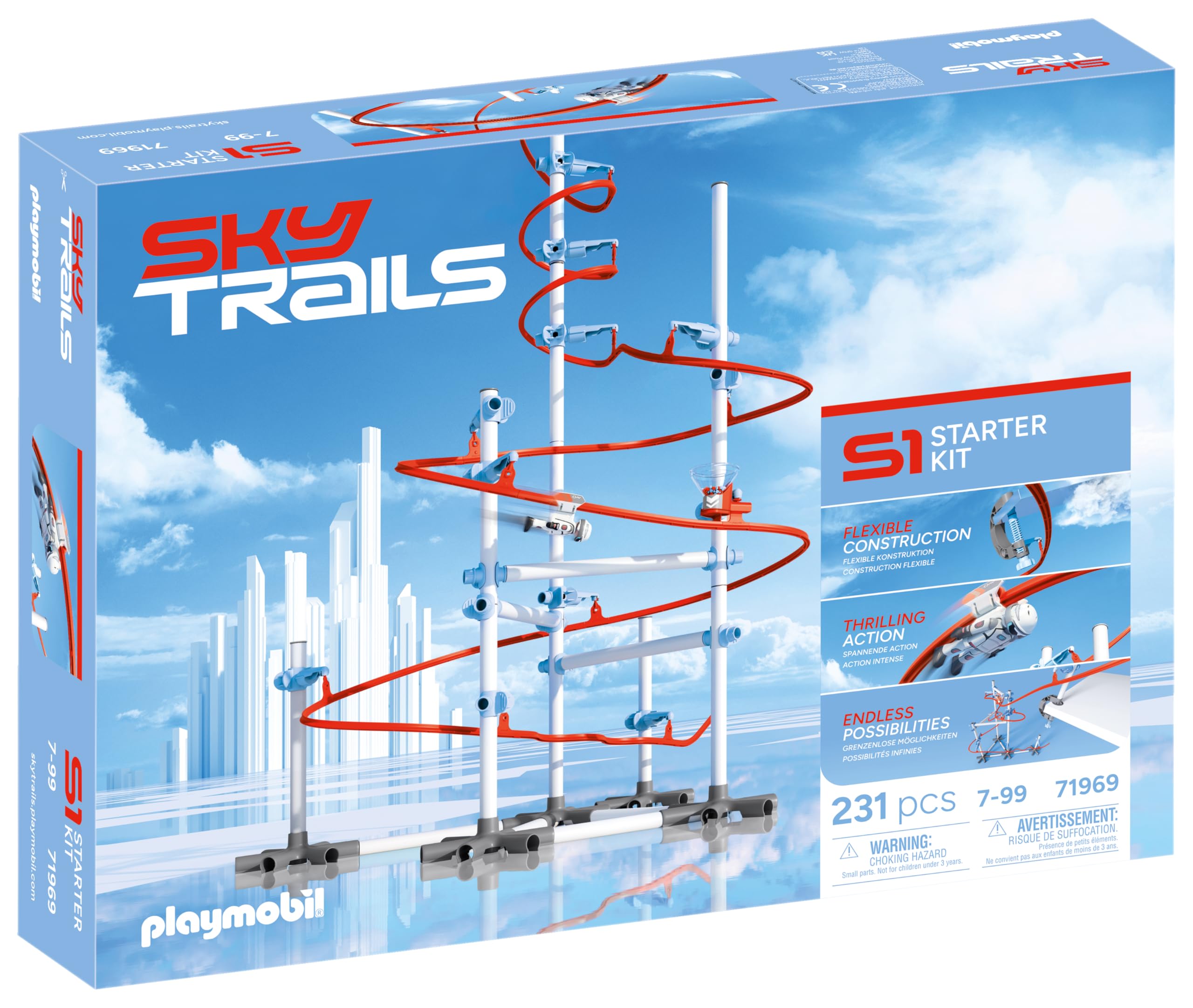 Sky Trails 71969 Starter Kit – Rasanter Racing-Spaß (PLAYMOBIL)