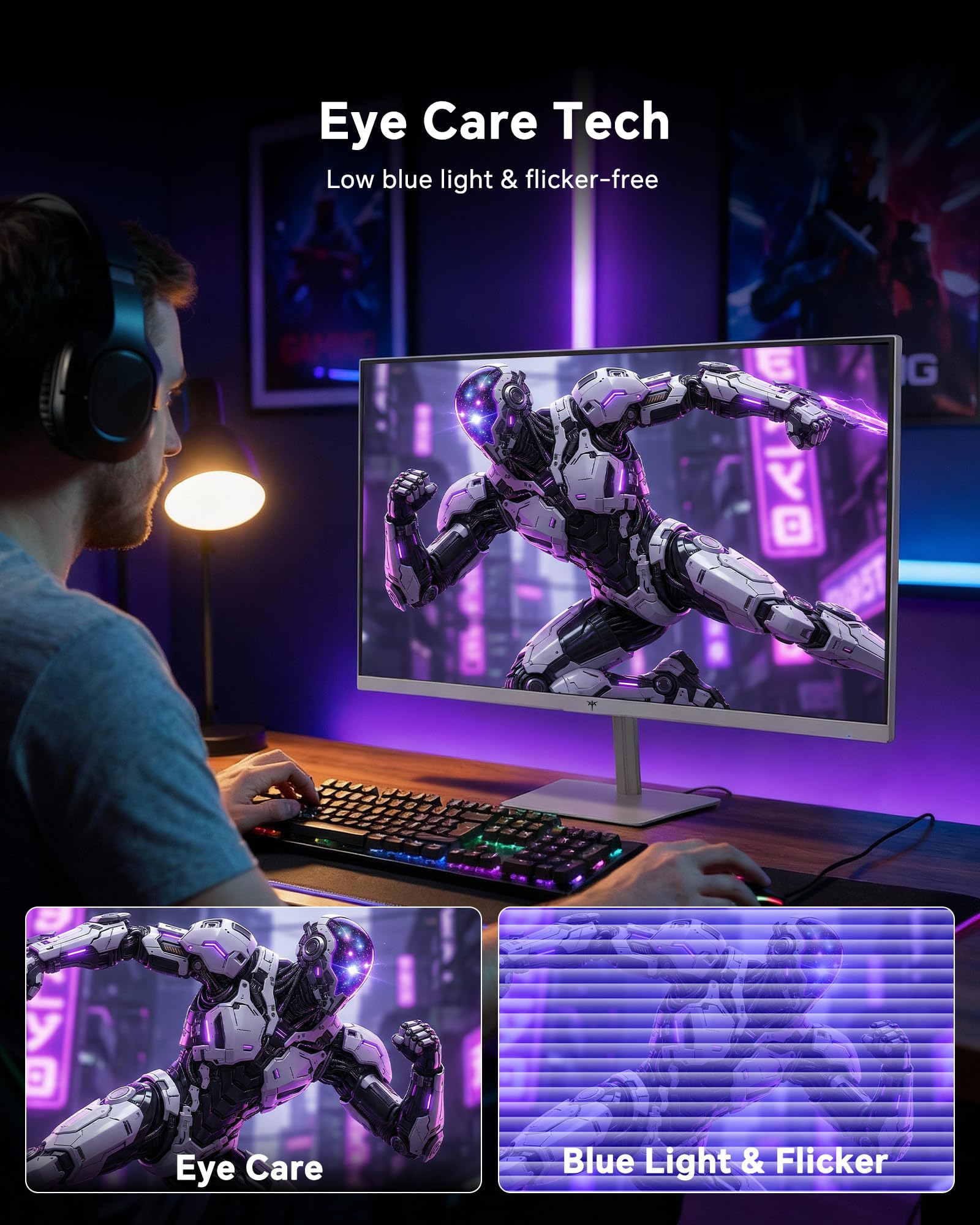 Amazon.co.jp: KTC 24インチ 240Hz ゲーミングモニター 1080P PC