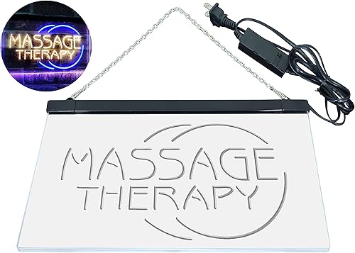 Miniatura 9 de ADVPRO Letrero de neón LED de doble color azul y amarillo de 24 x 16 pulgadas st6s64-i0315-by