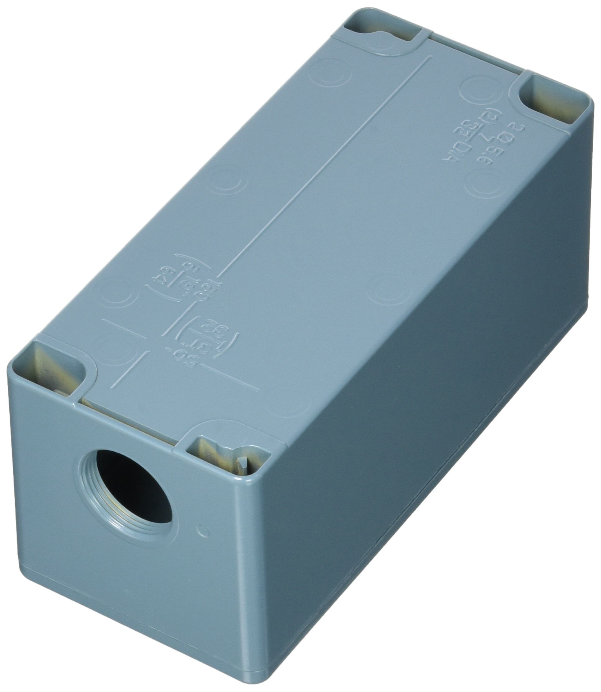 CAJA METALICA VACIA 4 TALADROS