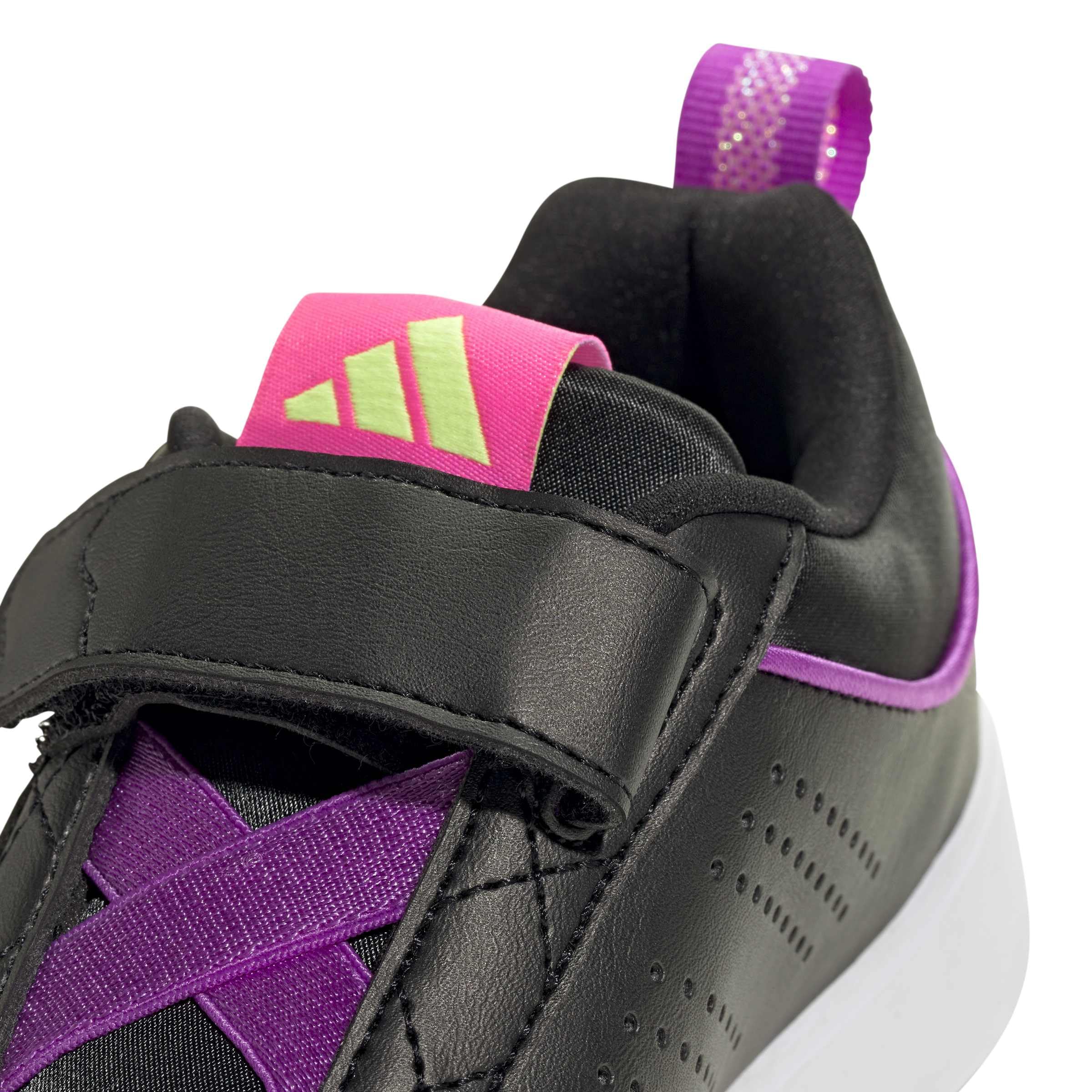 adidas Uniseks - dzieci Tensaur Sport 3.0 Girls Kids Shoes, core black/lucid pink/purple burst, 30 EU