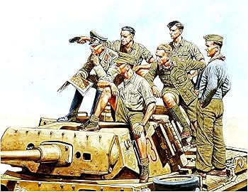 Amazon | マスターボックス(Master Box) 1/35 ドイツ・アフリカ