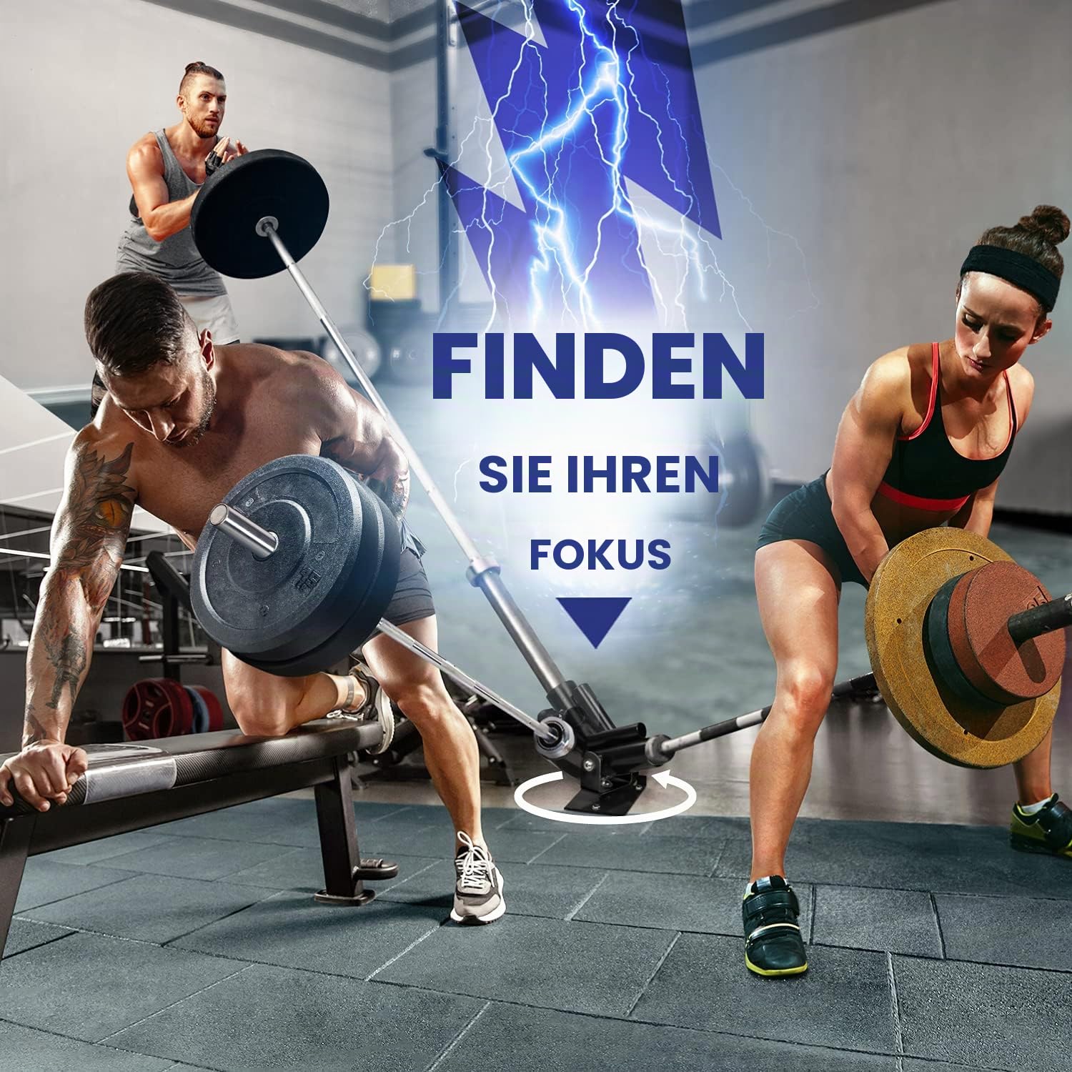 Yes4All Deluxe T-Bar Row Plattform - 360° schwenkbar - Passend für 1" Standard und 2" Olympiastangen – ideal für das Fitnessstudio zu Hause