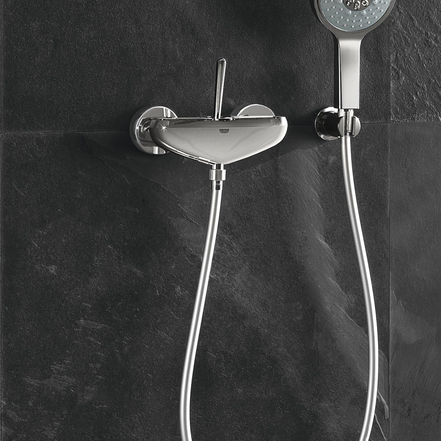 GROHE 23430000 Eurosmart Basin Tap (Pop-Up Waste, Regular Spout, Silkmove Es and Ecojoy)