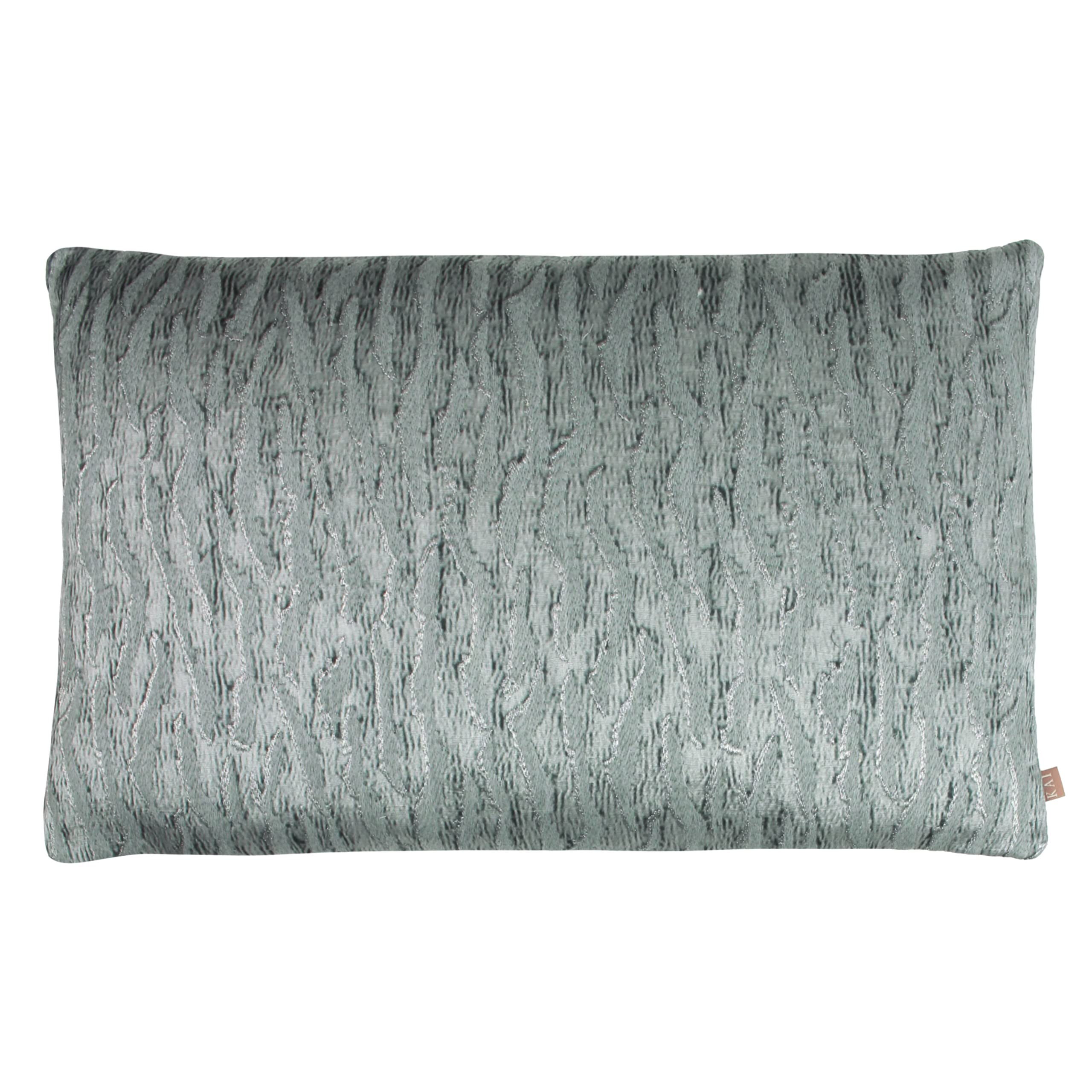 KAI Equidae Jacquard Cushion - Blue - 40cm x 60cm