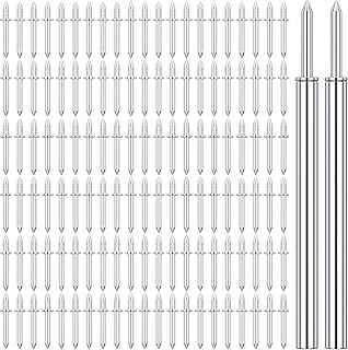 200 Pcs Double-Head Skirting Nails with Sleeve Tool, Double Sided Nails, Double-Headed Nails, Double Head Skirting Nails Tool