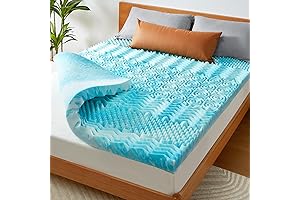 PERLECARE Cooling Gel Mattress Topper Queen: A Cool and Comfortable Sleep Sanctuary