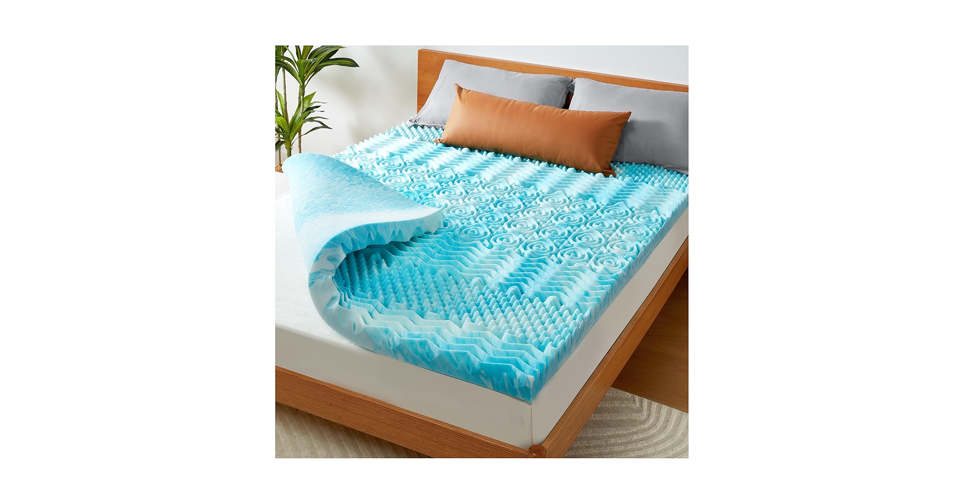 【CHRICOHE】mma topper queen S(778) CHRICOHE】mma topper queen S(778) Queen Mattress Topper,2