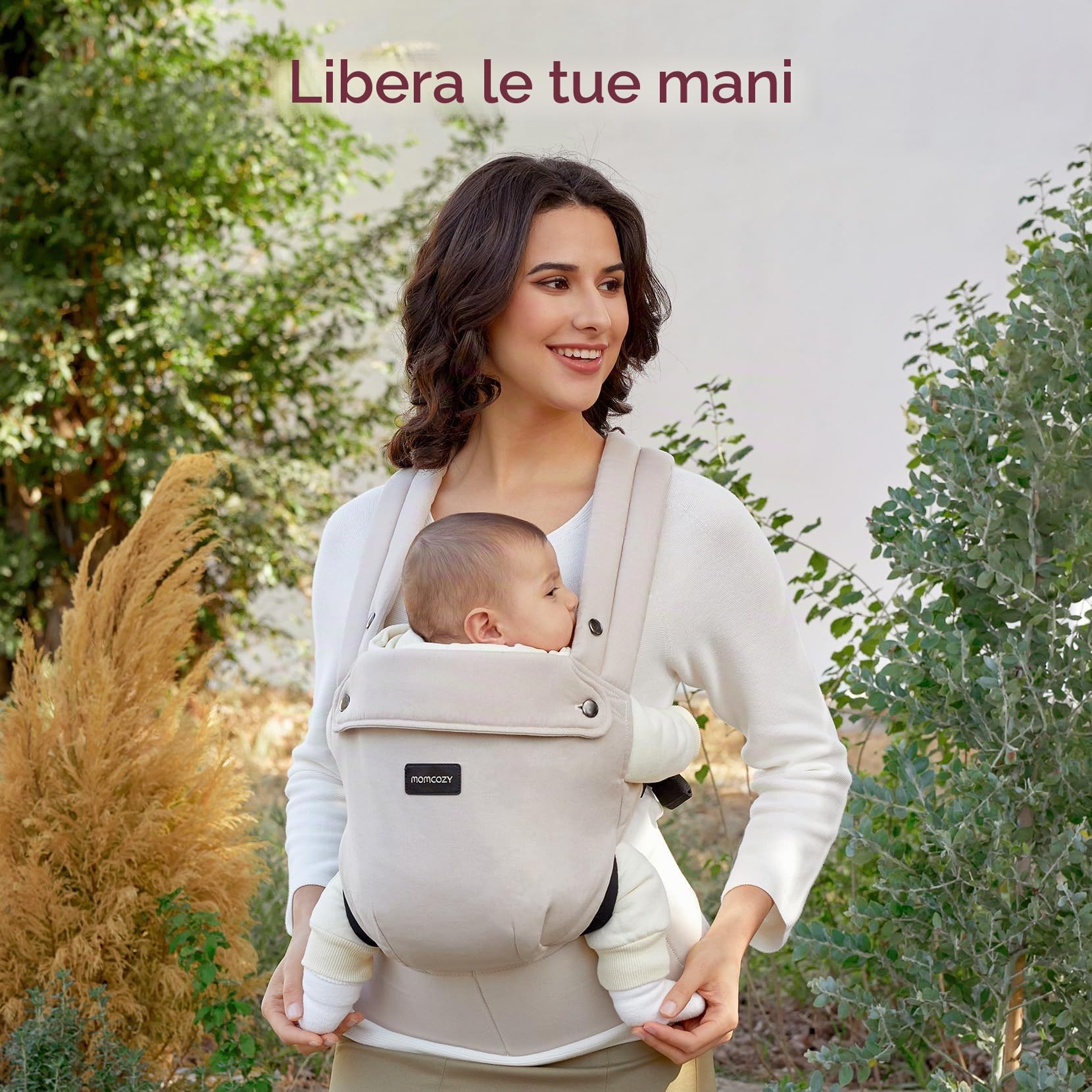 Marsupio Ergonomico Supporto Lombare Rinforzato, Kaki