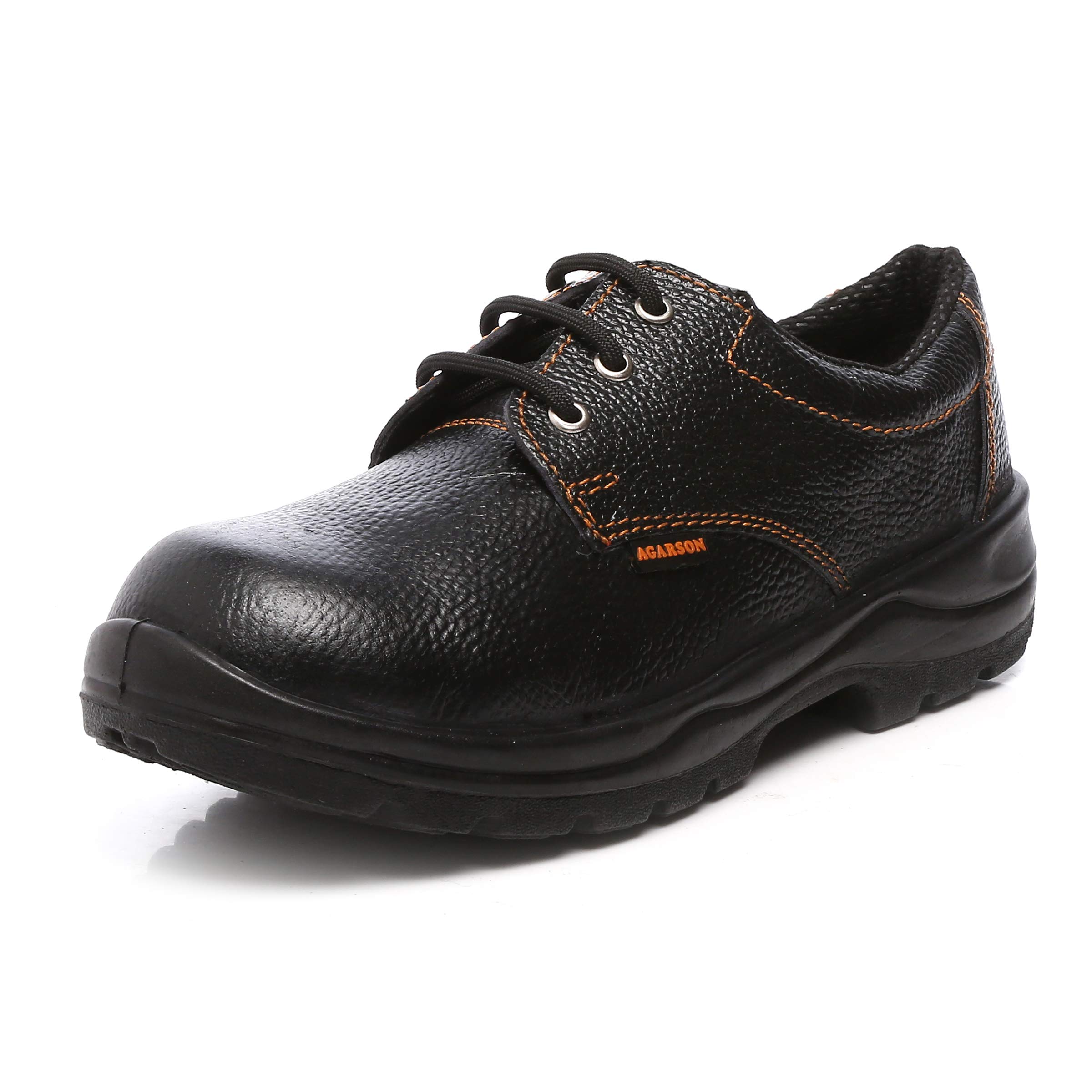 agarson High Quality ISI Mark Genuine Leather Steel Toe PU Moulded Engineers/Labours Safety Shoes; ALTIS ISI-picture-30