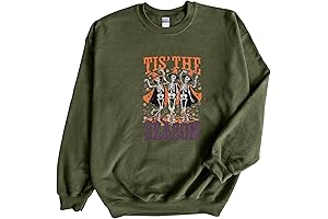 Tis the Season Halloween Sweatshirt: Celebrate Spooky Season in Style