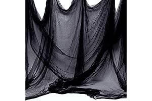 Whaline Halloween Black Creepy Gauze, the Spooktacular Addition to Your Haunted House