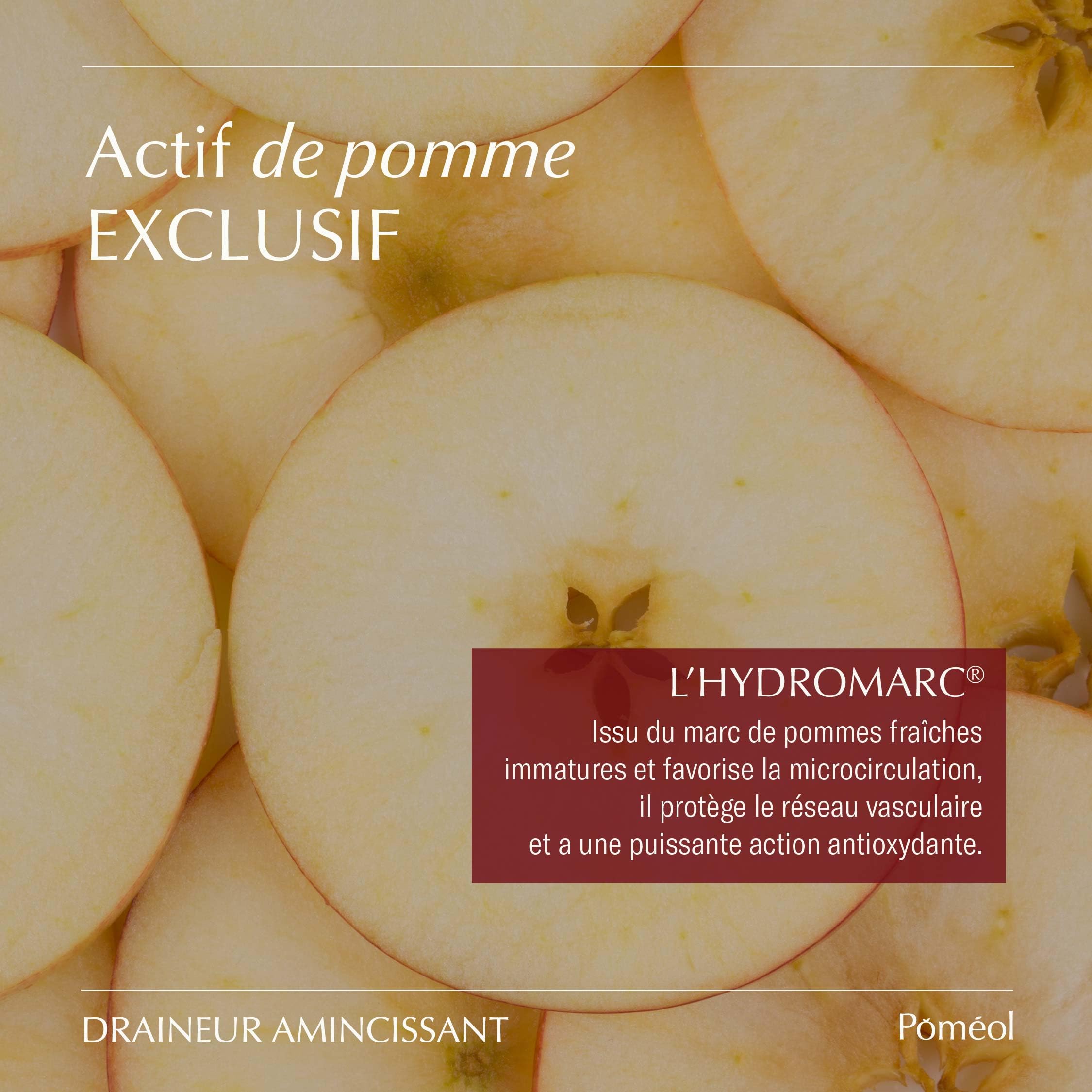 Complément Alimentaire Minceur Drainant ǀ Anti-cellulite & Rétention d'eau ǀ Reine-des-prés, queue de Cerise, Marc de raisin, Artichaut, Vitamines B2, B3, B6, B12 et C ǀ 60 jours ǀ POMÉOL