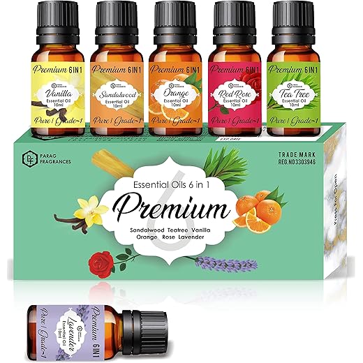 Parag Fragrances Essential Set 6IN1 50ml