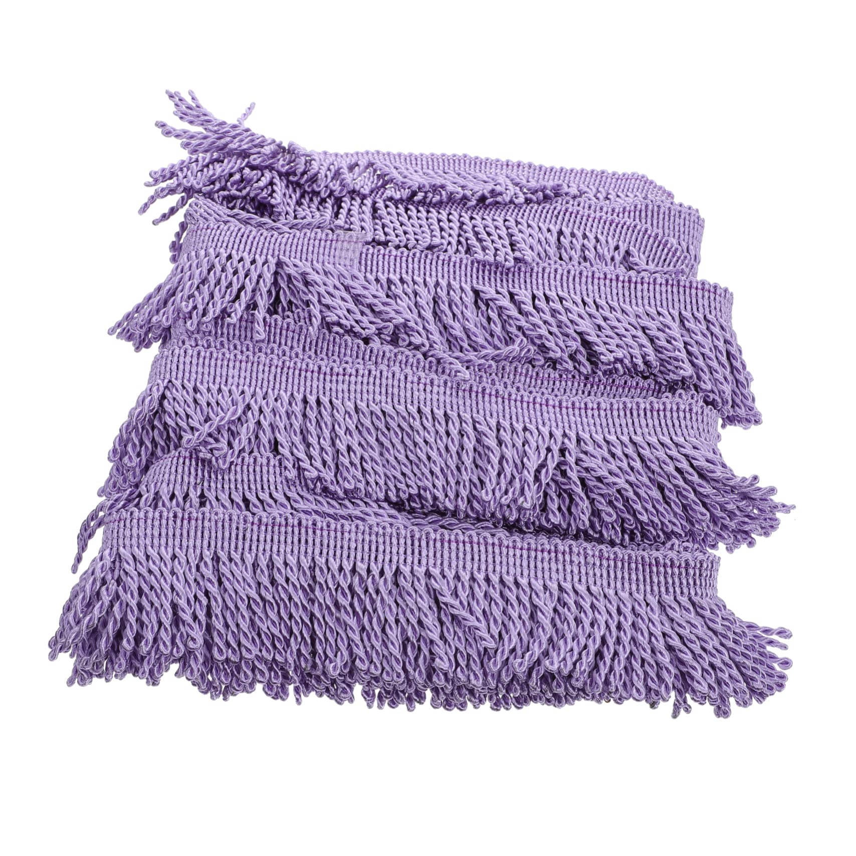 SEWACC 1 Roll Elegant Sewing Tassel Trim Fringed Decorative Fringe for Curtain Making Sofa Cover Embellishment Crafts and Home Decor Versatile