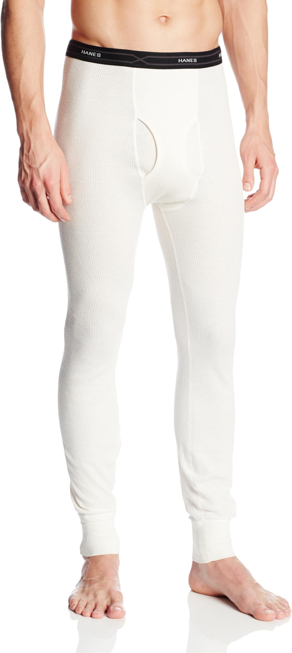 Hanes Mens X-Temp Thermal Pant, Red, Small