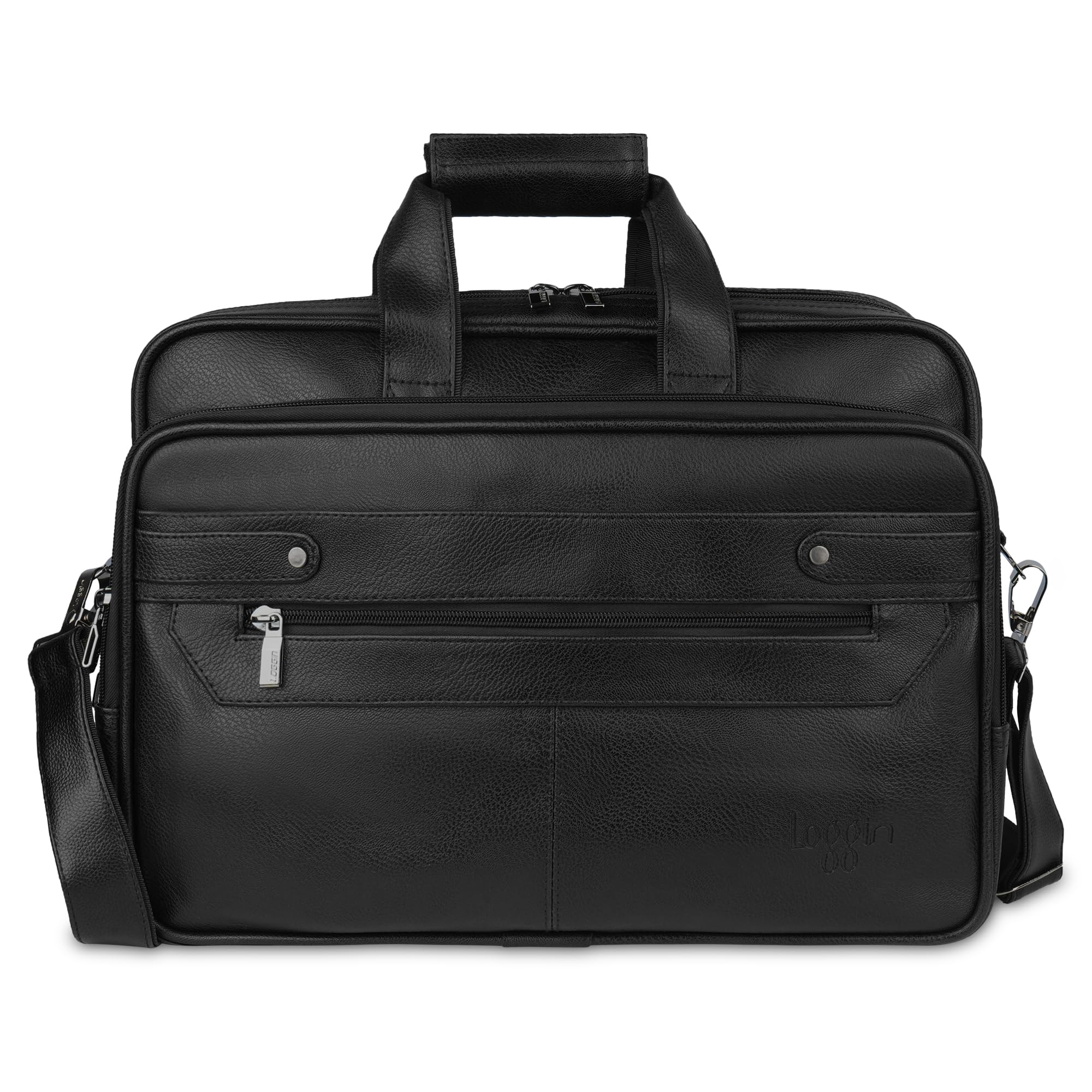 LOGGIN Faux Leather Briefcase Satchel Bag for Men, WaterResistant Travel Office Messanger Luggage Laptop Tablet Sleeve Bag, Fits Upto 17" Laptop (IB140) (Tan) (B0CV7WTQQC) Amazon Price History, Amazon Price Tracker