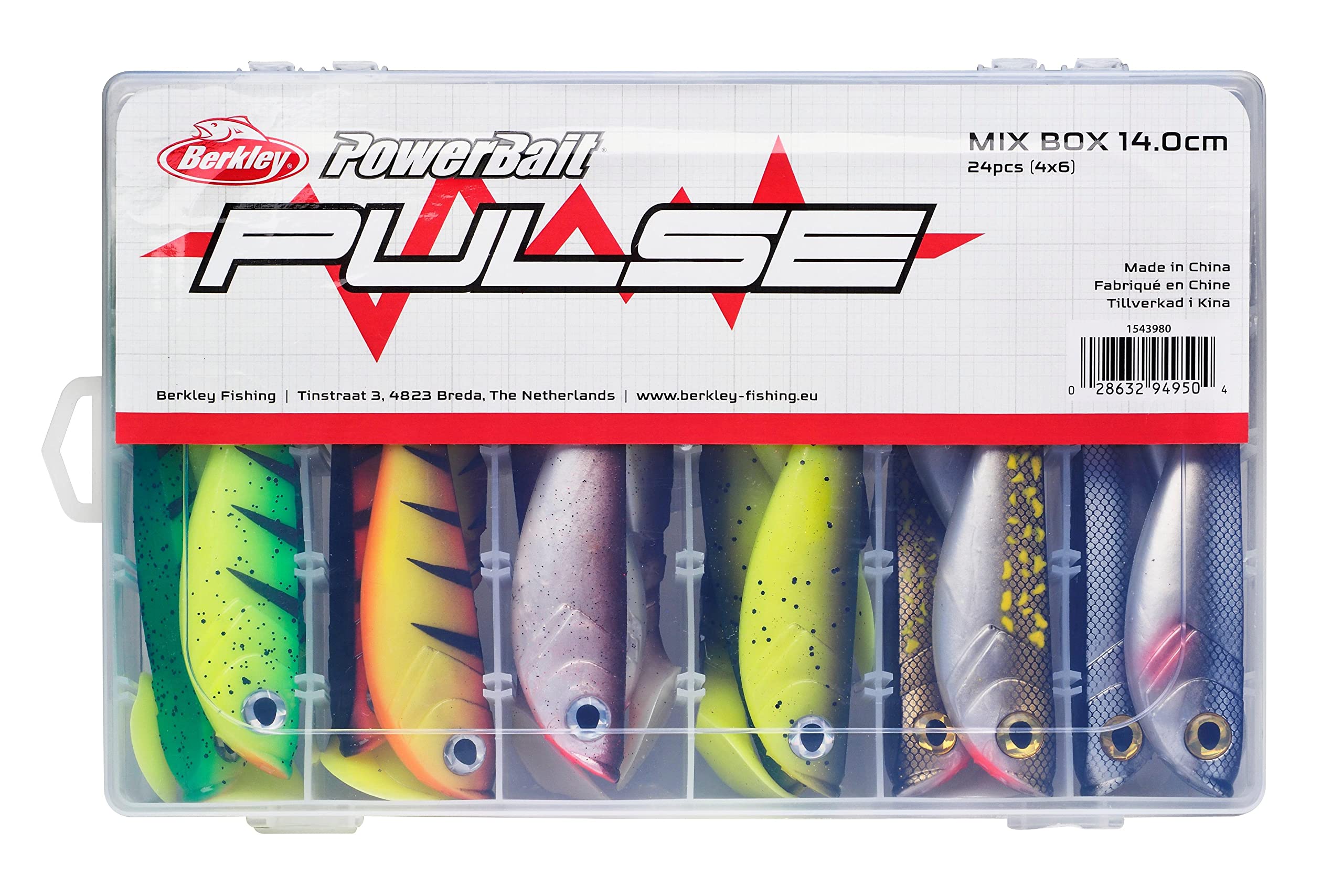 Berkley Pulse Shad - Set di esche morbide per luccio, pesce persico, lucioperca, trota