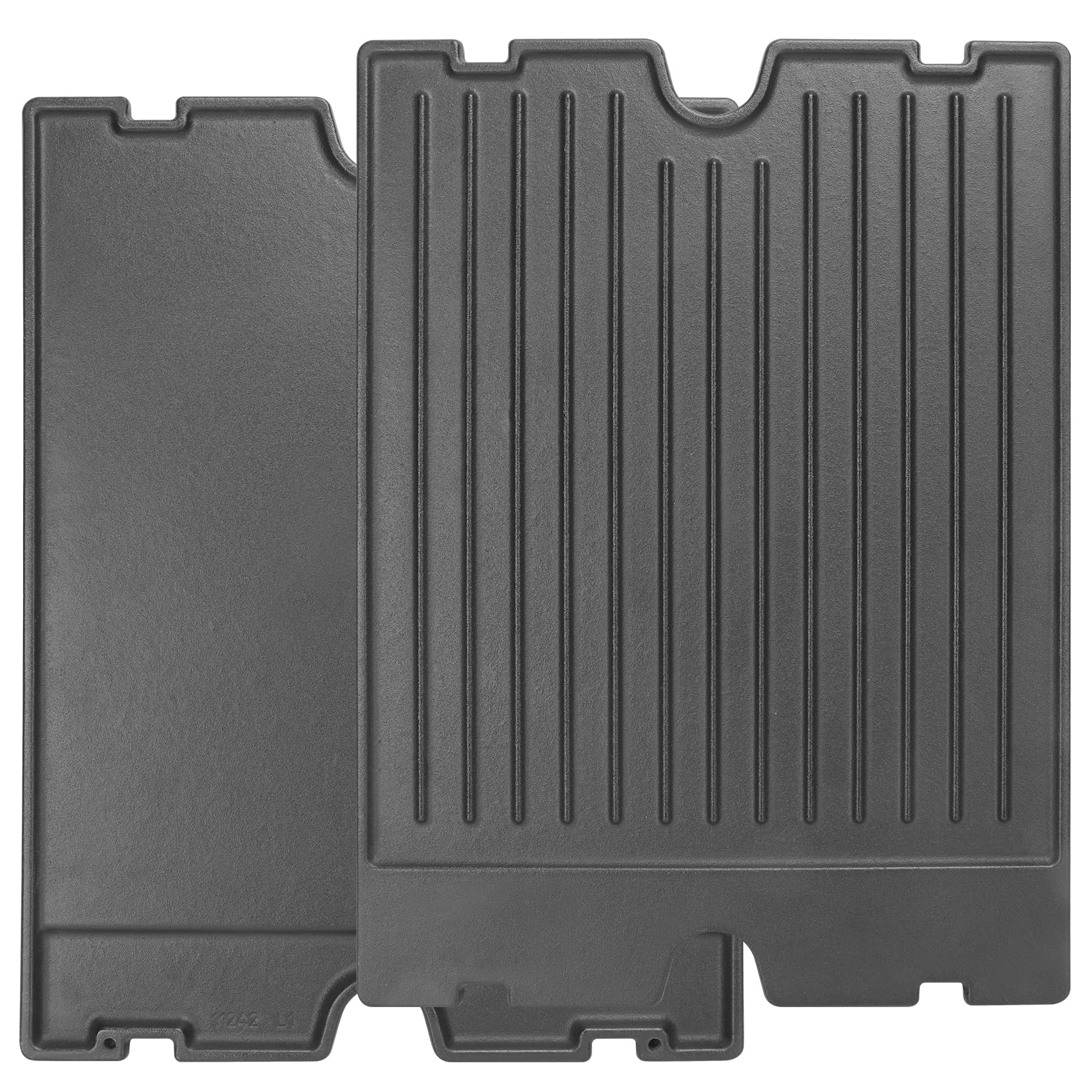 2-in-1 Reversible 17.48” x 12.48” Pre-Seasoned 11242 Cast Iron Griddle for Broil King Baron, Crown, Crown Pellet Series Grill, Flat Griddle Top Plate for Gas Stove/Charcoal/Electric/Propane/Gas Grill