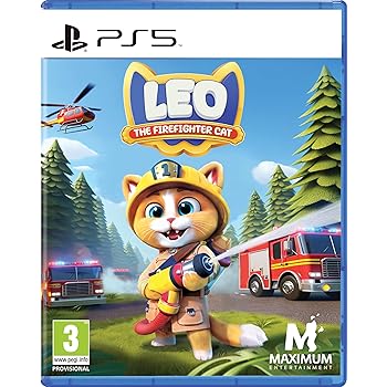 Leo the Firefighter Cat (Playstation 5)