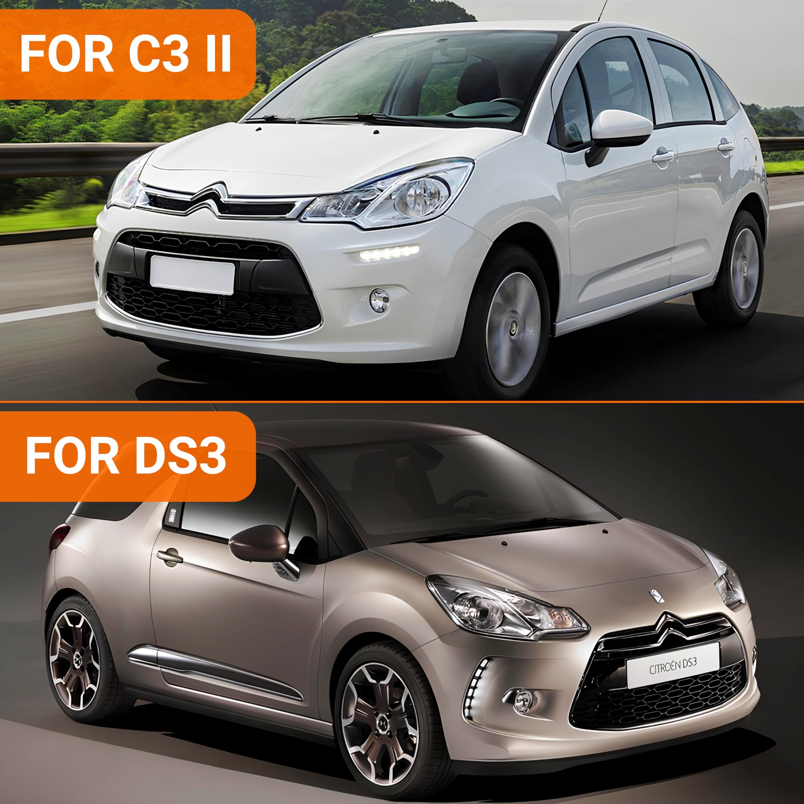 Podłokietnik samochodowy z uchwytem na kubek dla Citroën DS3 i C3 II Kompatybilny z podłokietnikiem Elegancki design Ergonomiczny i przydatny Łatwa instalacja